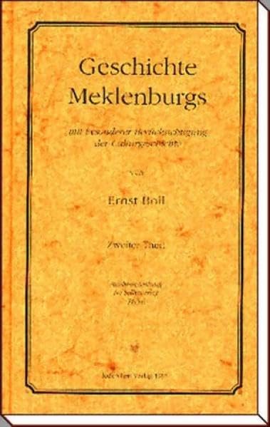 Geschichte Mecklenburgs mitbesonderer Berücksichtigung der Culturgeschichte Photography