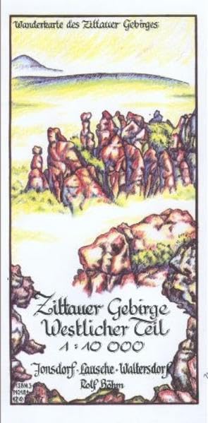 Zittauer Gebirge – Westlicher Teil 1:10000 Leisure, Home & Garden