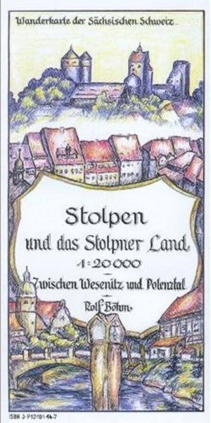 Stolpen und das Stolpner Land 1:20000: Wanderkarte der Sächsischen Schweiz. Zwischen Wesenitz und Polenztal.: Zwischen Wesenitz und Polenztal. Wanderkarte der Sächsischen Schweiz Leisure, Home & Garden