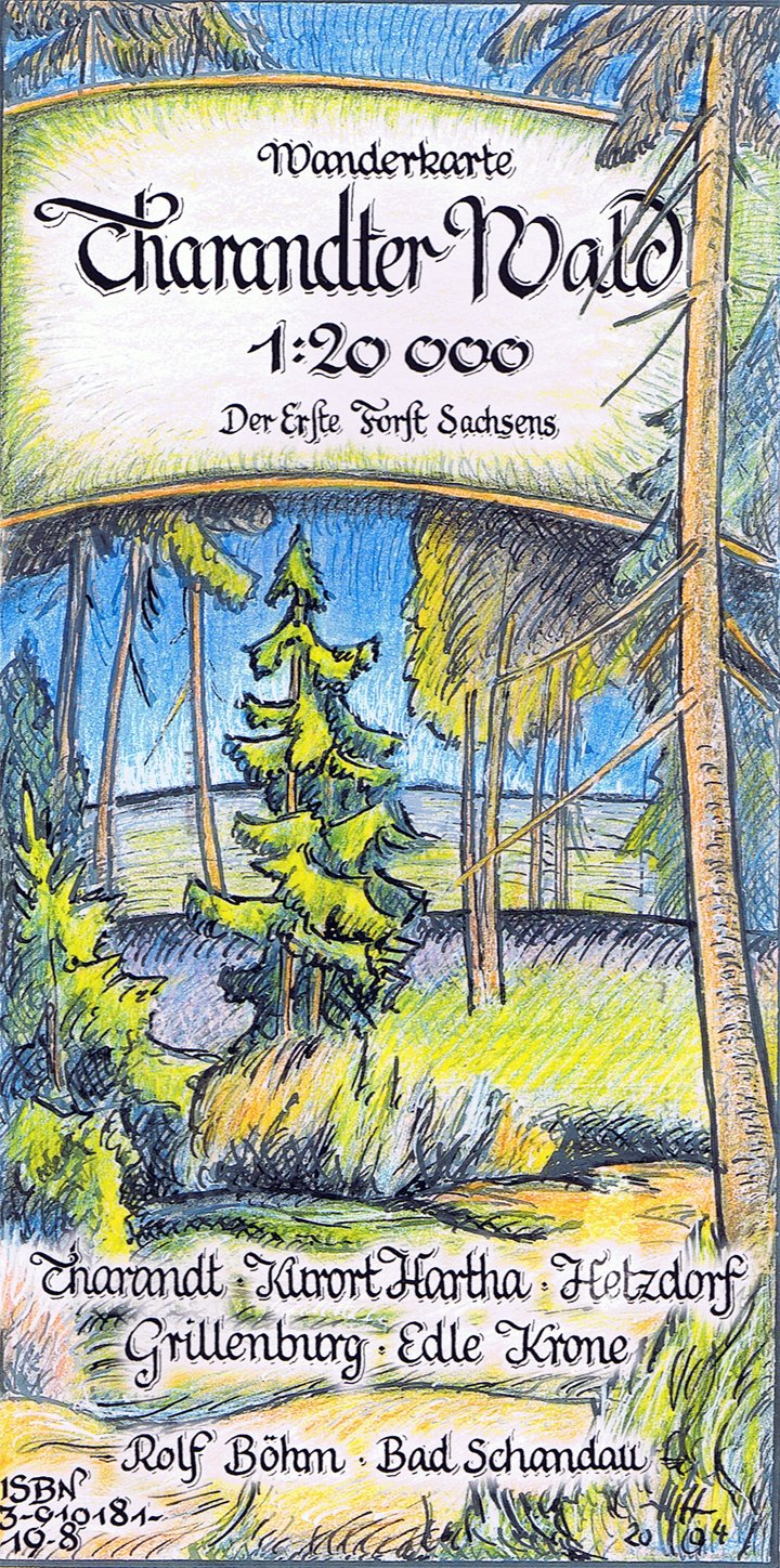 Product Image: Tharandter Wald 1 : 20 000