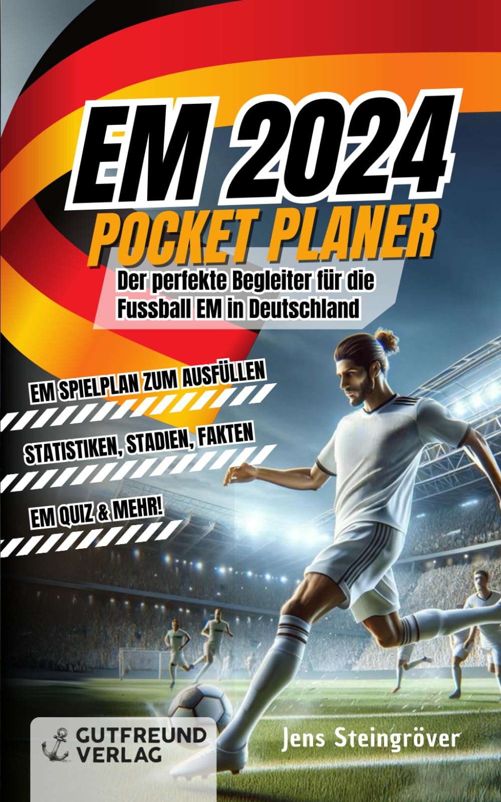 EM 2024 Pocket Planer: Der perfekte Begleiter für die Fussball EM in Deutschland: EM Spielplan zum Ausfüllen, Statistiken, Stadien, Fakten, EM Quiz & Mehr! Contemporary literature Books