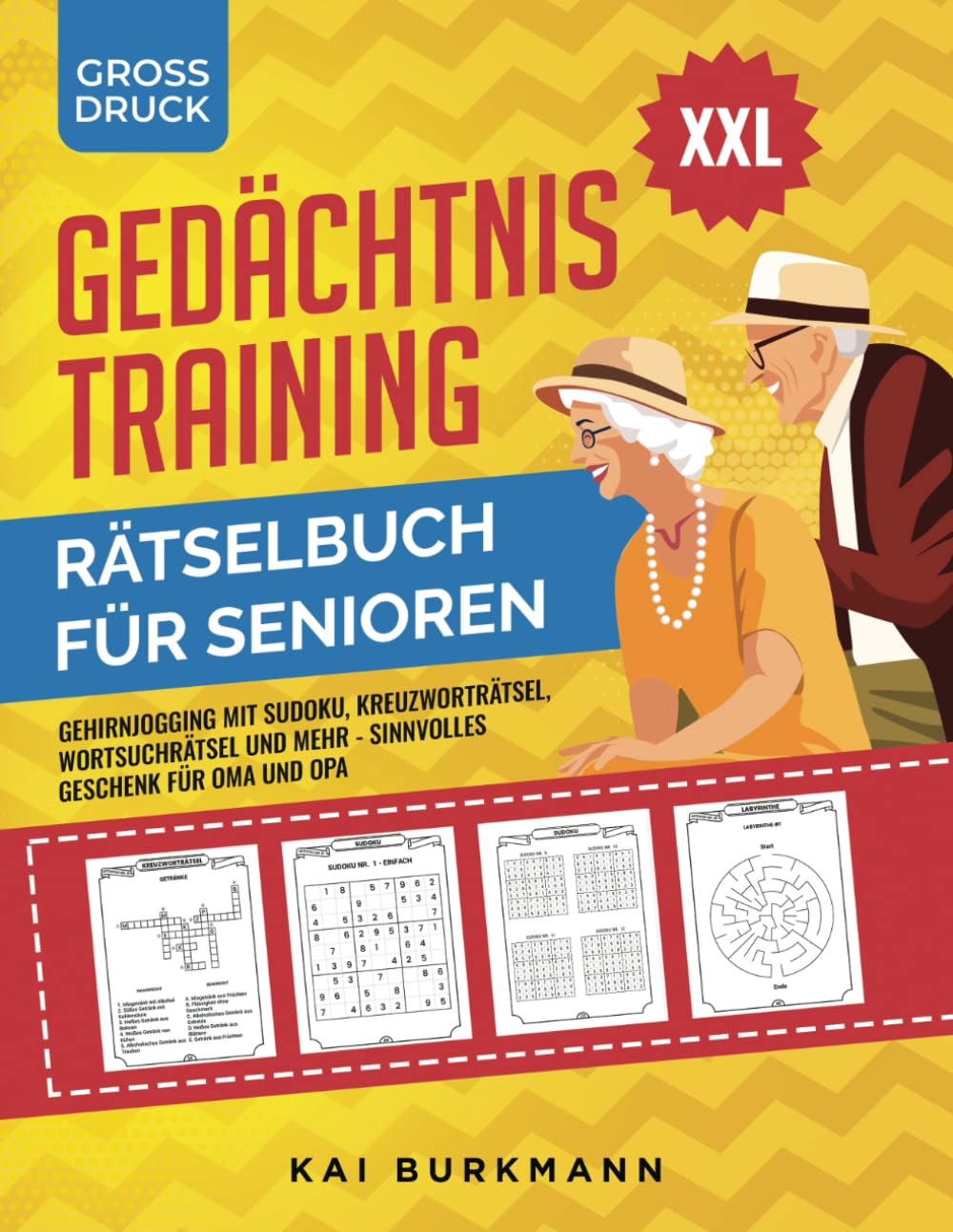 XXL Gedächtnistraining Rätselbuch für Senioren: Gehirnjogging mit Sudoku, Kreuzworträtsel, Wortsuchrätsel und Mehr - Sinnvolles Geschenk für Oma und Opa Medicine