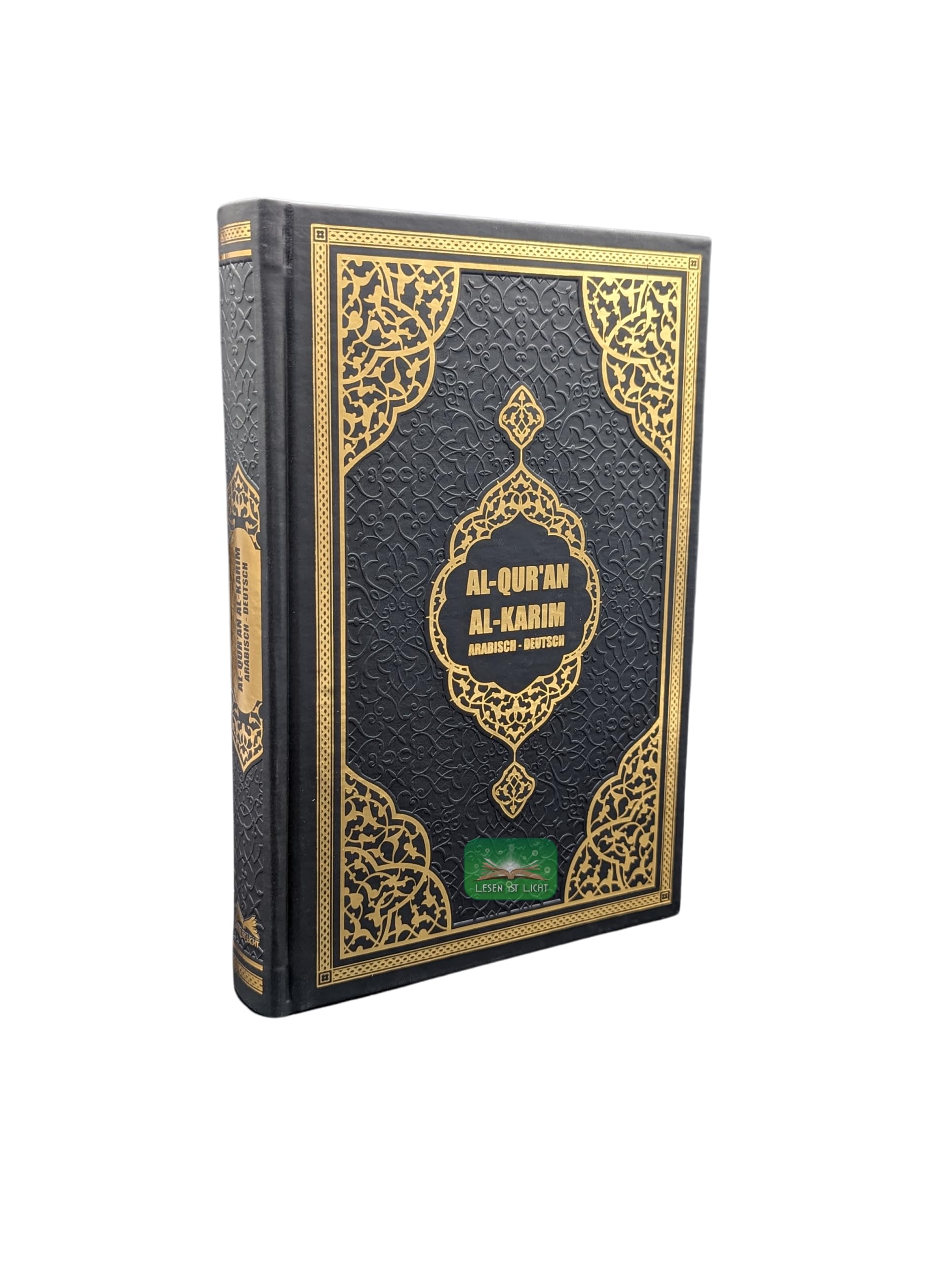 Der edle Koran, Quran - Arabisch-Deutsch, Frank Bubenheim mit QR-Code, Schwarz - Gold, Qualitativ - Hochwertig Religion & Esotericism