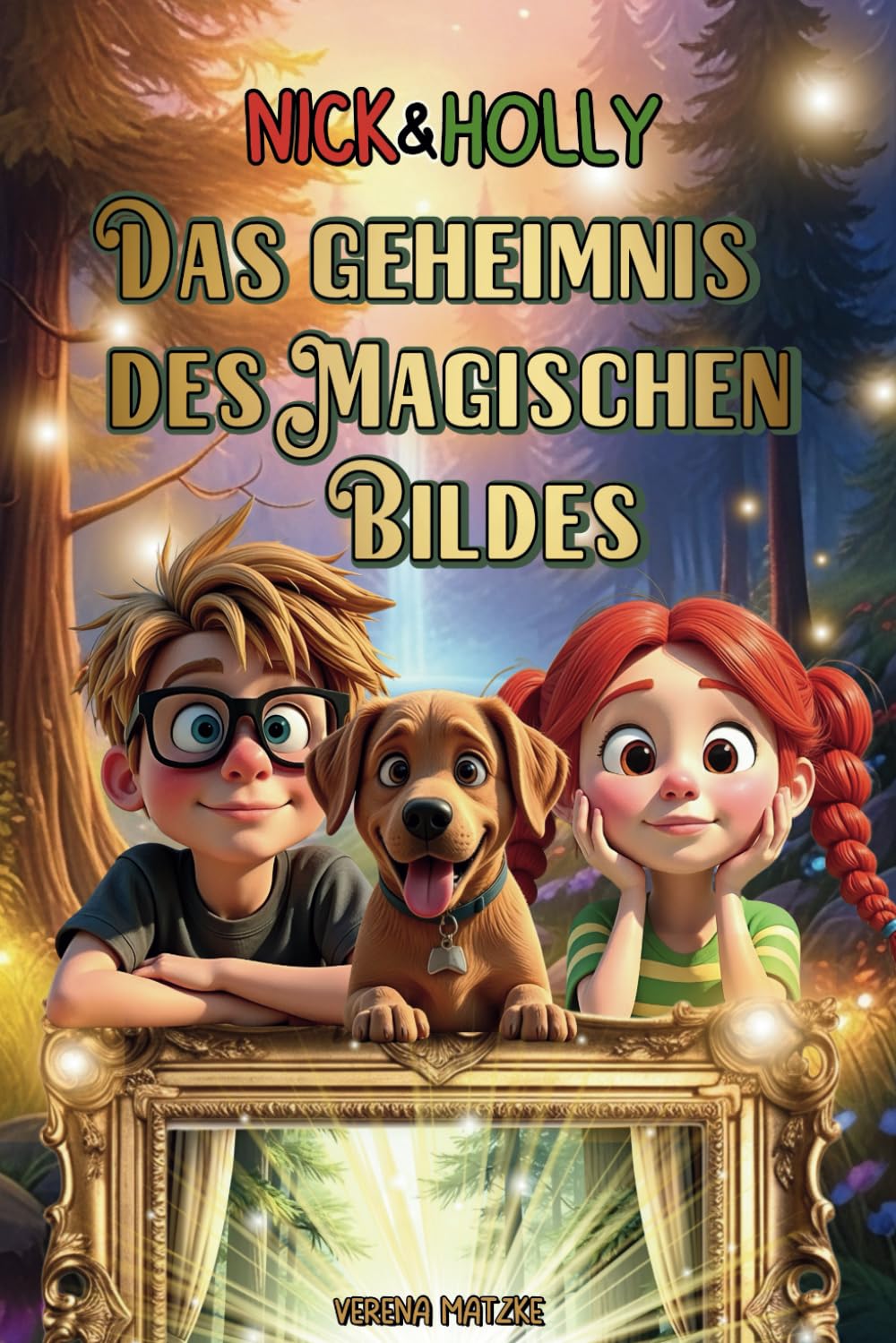 NICK & HOLLY Das Geheimnis des magischen Bildes: Spannendes Kinderbuch ab 8 Jahren für Mädchen und Jungen als Vorlesebuch und Lesebuch für Kinder ab der 3. Klasse Manga