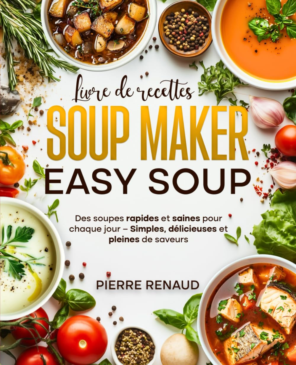 Livre de recettes pour Soup Maker Easy Soup: "Des soupes rapides et saines pour chaque jour – Simples, délicieuses et pleines de saveurs" book