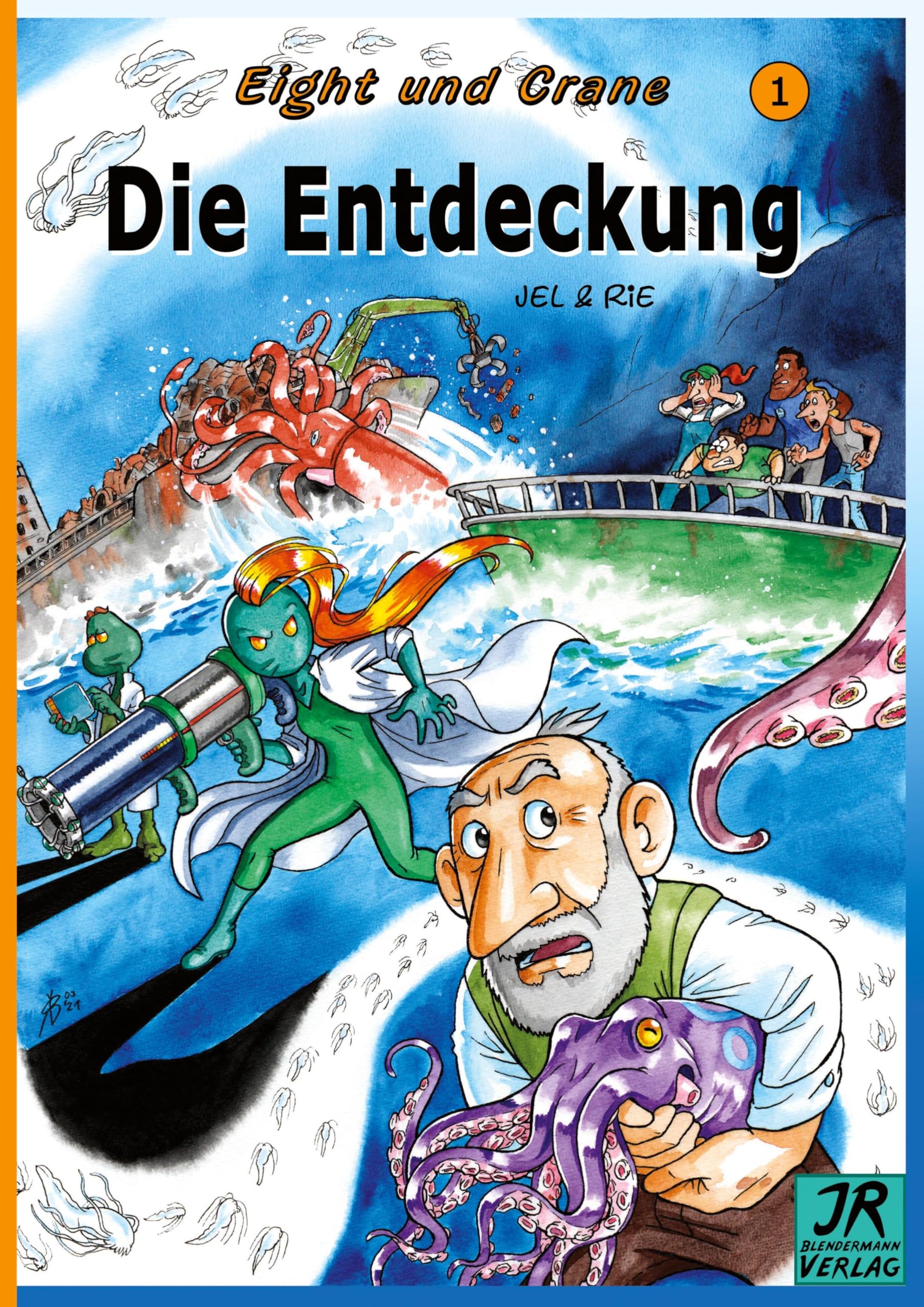 Eight und Crane Band 1 Die Entdeckung Manga