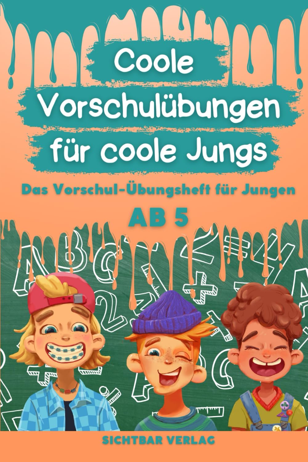 Coole Vorschulübungen für coole Jungs: Das Vorschul-Übungsheft für Jungen ab 5 (Schreiben und Rechnen lernen in der Vorschule) Study Guides