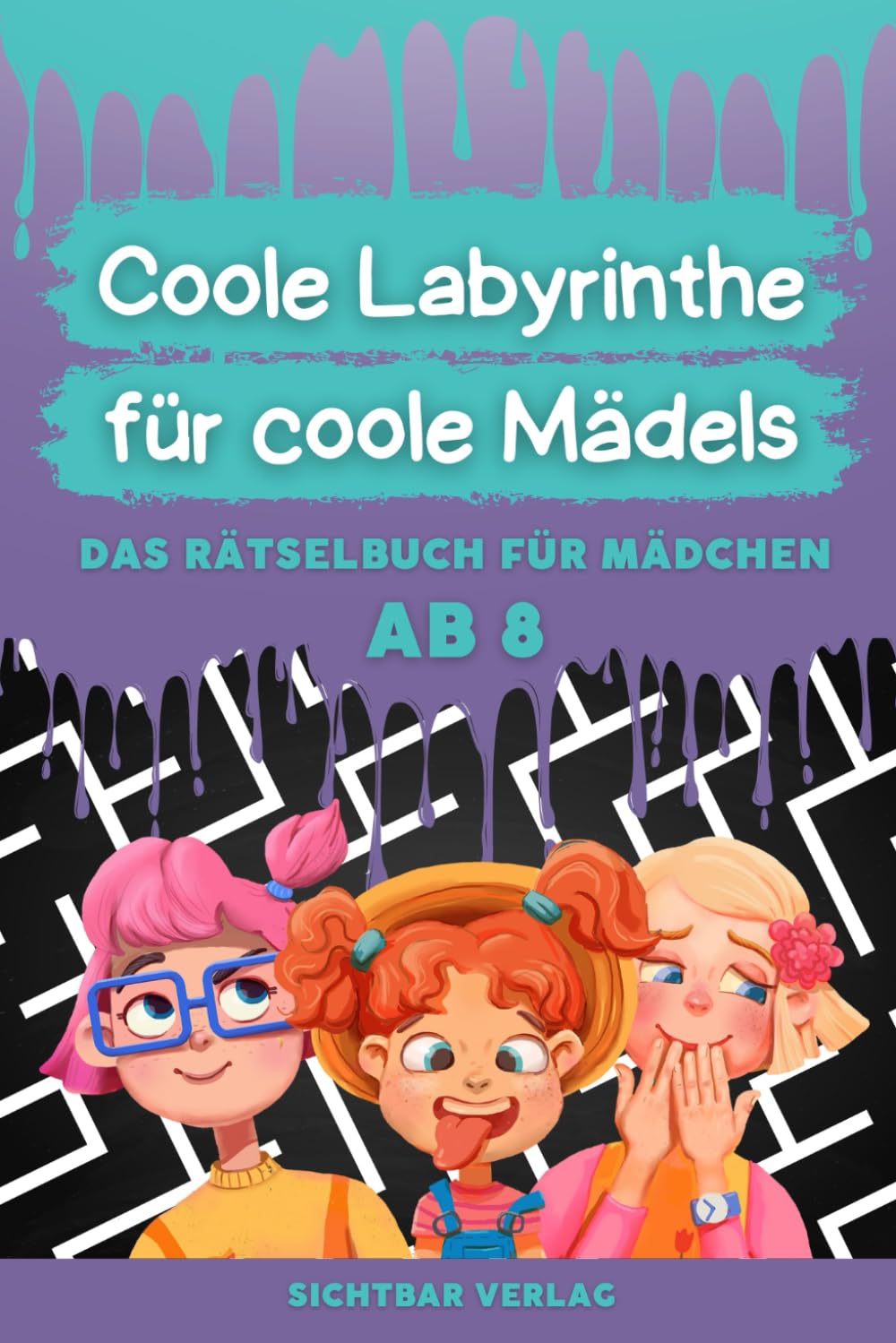 Coole Labyrinthe für coole Mädels: Das Rätselbuch für Mädchen ab 8 (Reisespiele, Beschäftigung für Kinder) Parents & Children