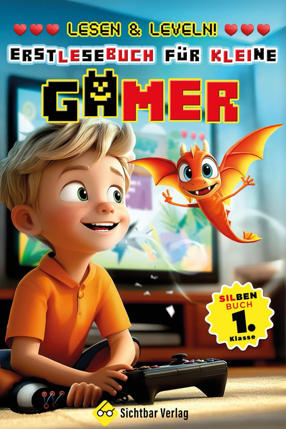 Lesen & Leveln – Erstlesebuch für kleine Gamer (Silbenbuch 1. Klasse) (Lesebücher 1. Klasse, Band 4) Study Guides