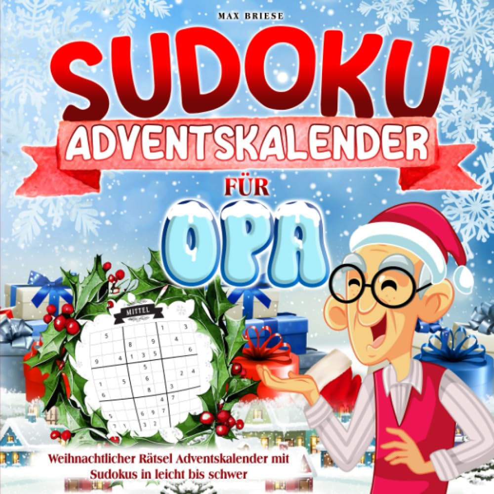 Sudoku Adventskalender für Opa Lifestyle