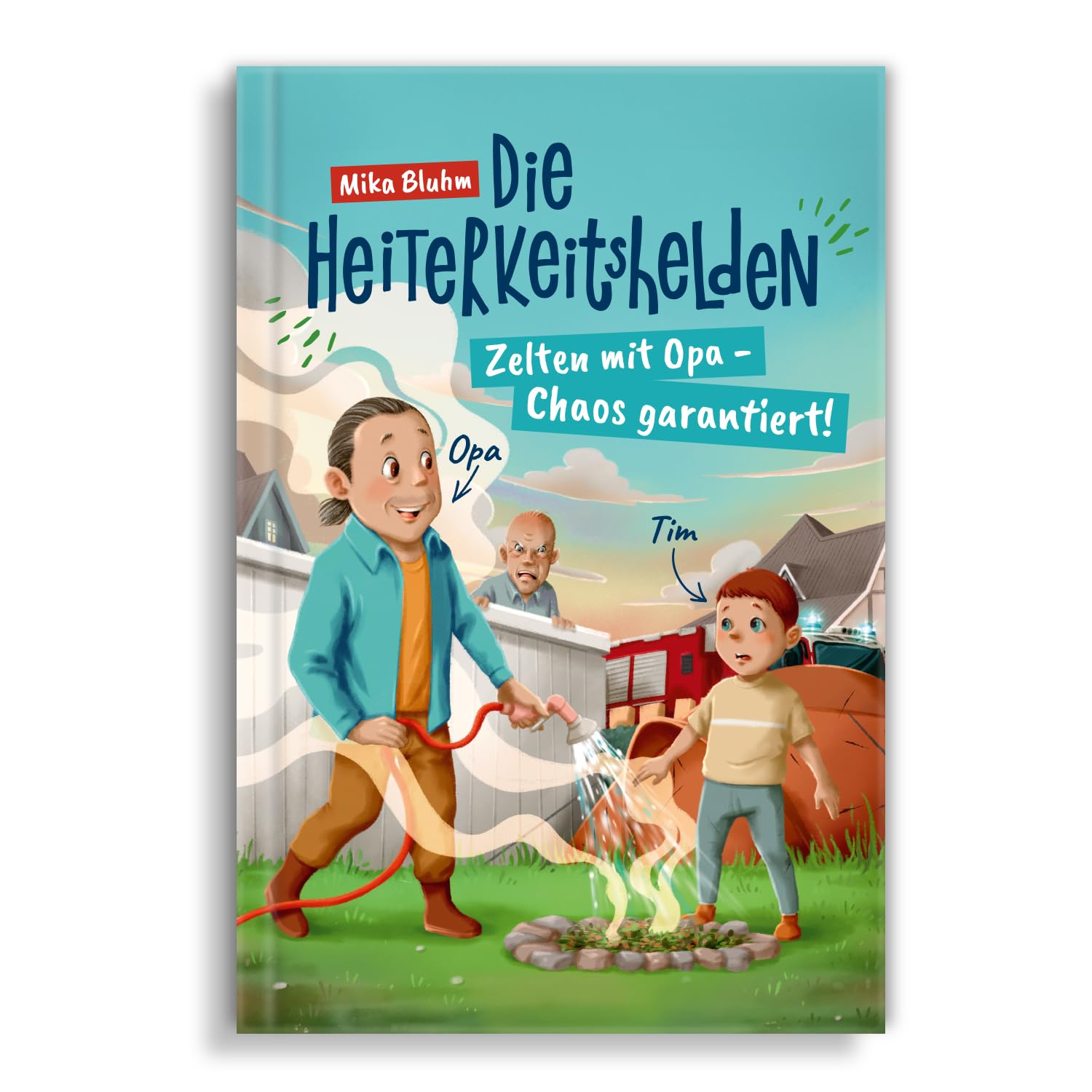 Die Heiterkeitshelden: Zelten mit Opa - Chaos garantiert! Lustiges Kinderbuch ab 6 Jahren | Spaß für die ganze Familie (Band 2) Non-fiction