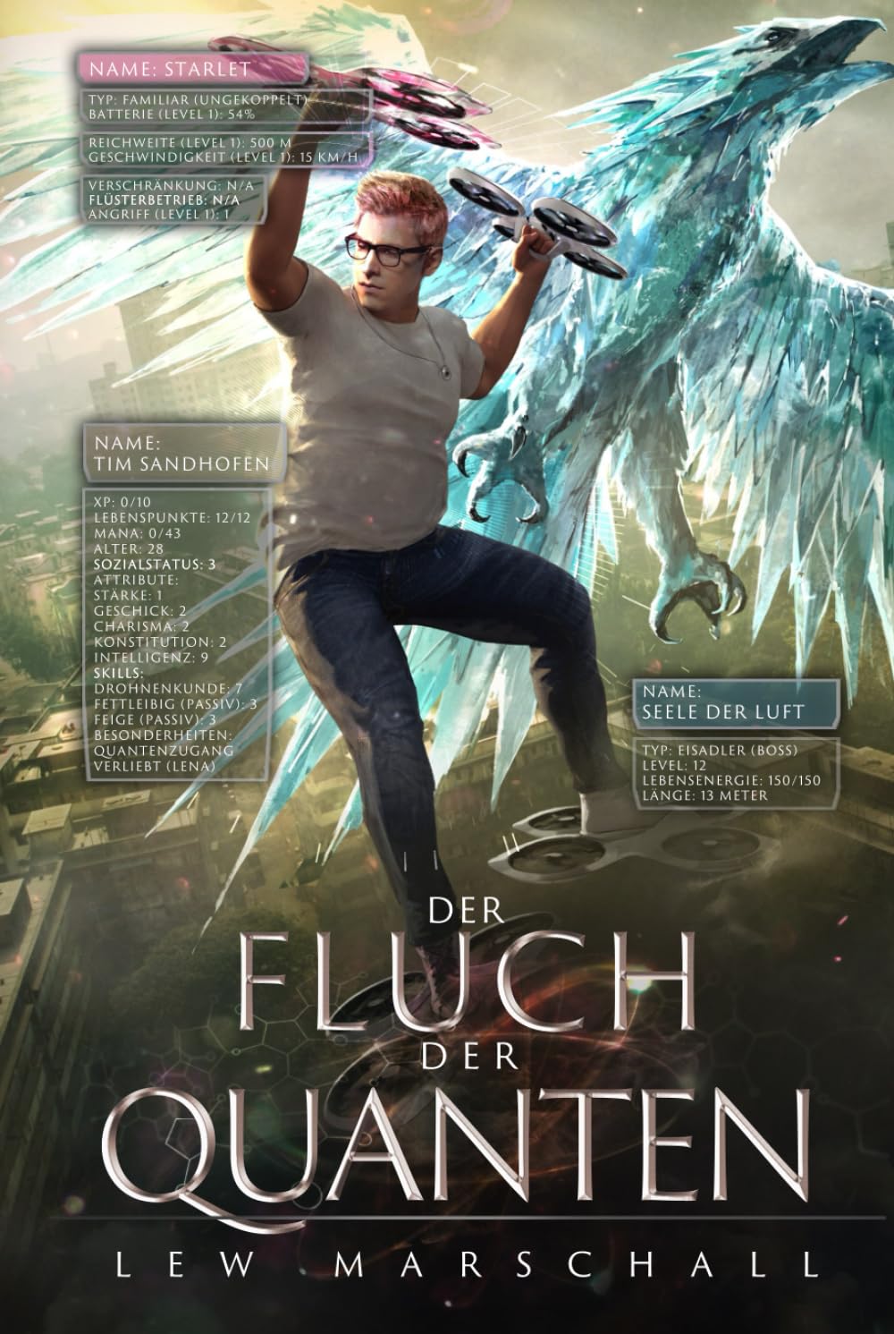 Der Fluch der Quanten: Ein LitRPG-Roman (Heirs of the Phoenix, Band 3) Action & Adventure