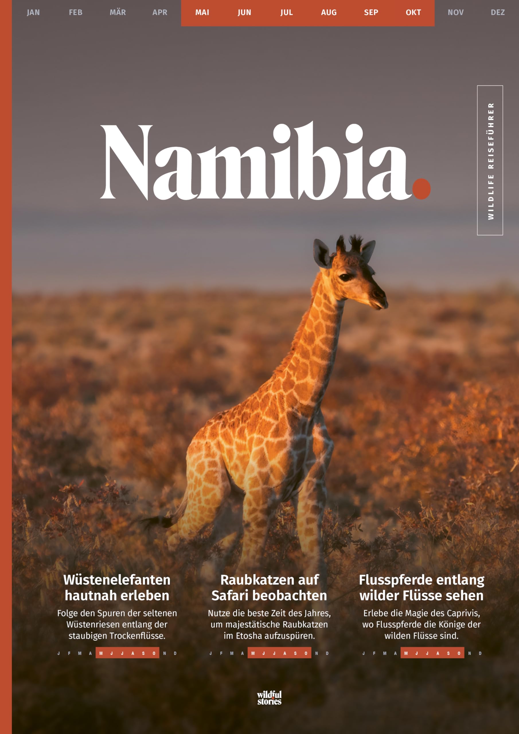 WILDLIFE TOUR GUIDE Reiseführer Namibia: Dein ultimativer Roadtrip-Guide für unvergessliche Tierbeobachtungen als Selbstfahrer (inkl. Etosha-Karte und App) Leisure, Home & Garden