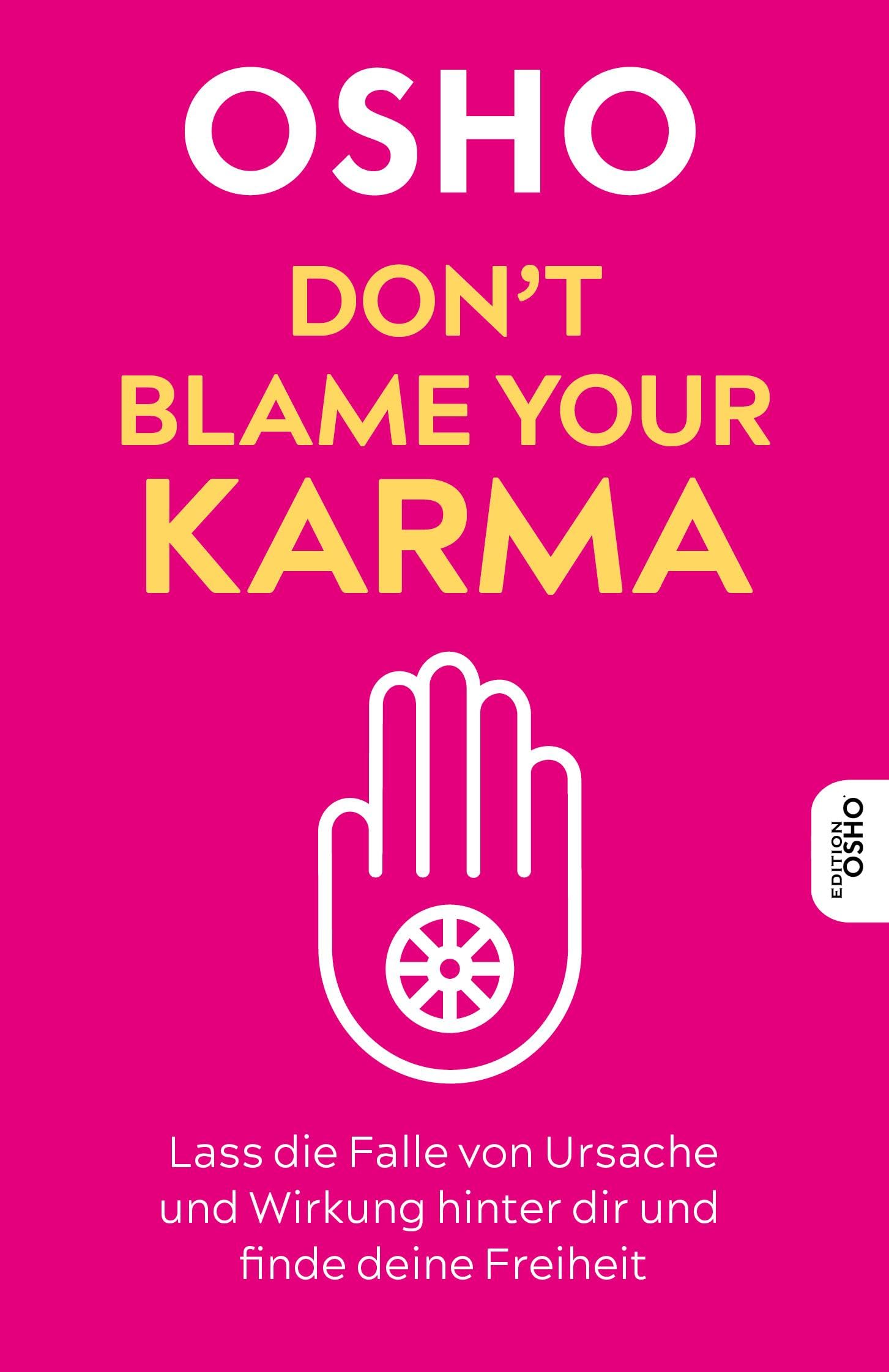 Don't blame your Karma Books