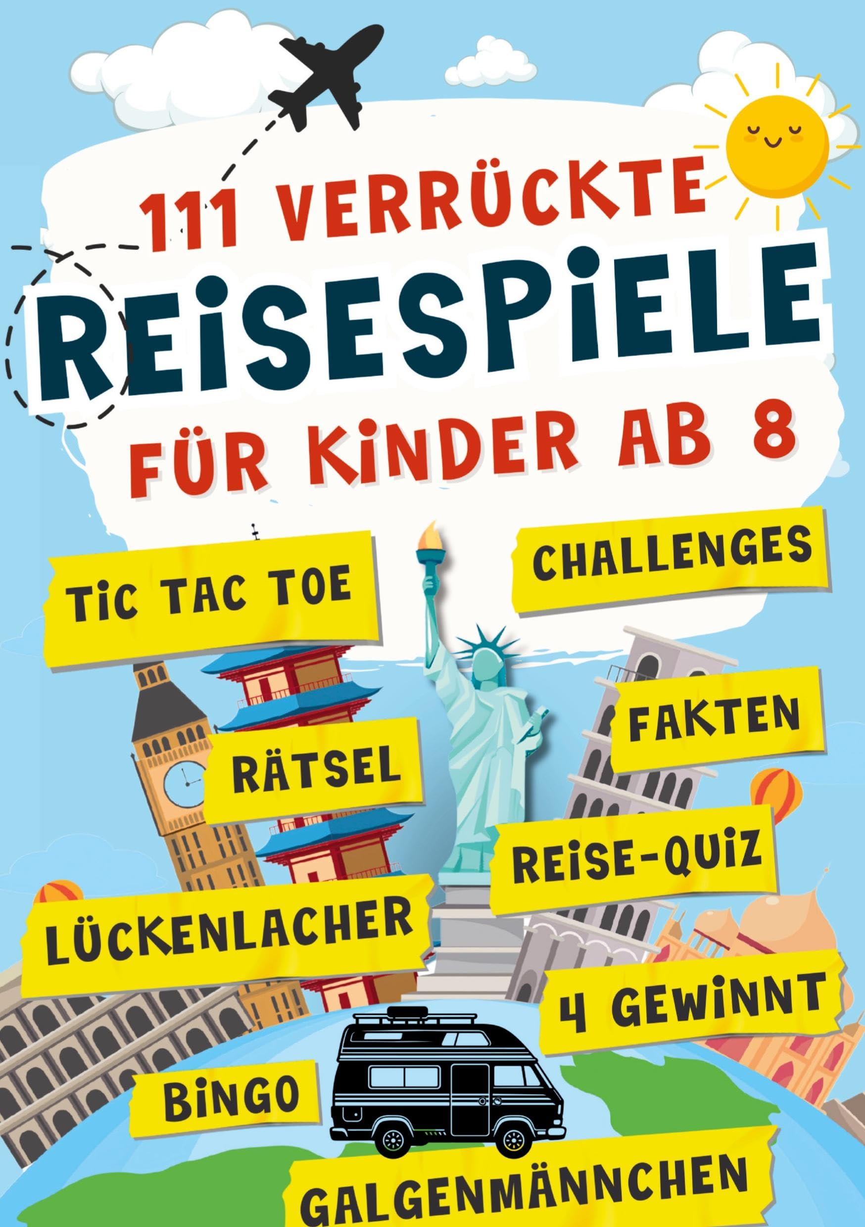 111 verrückte Reisespiele für Kinder Leisure & Fun