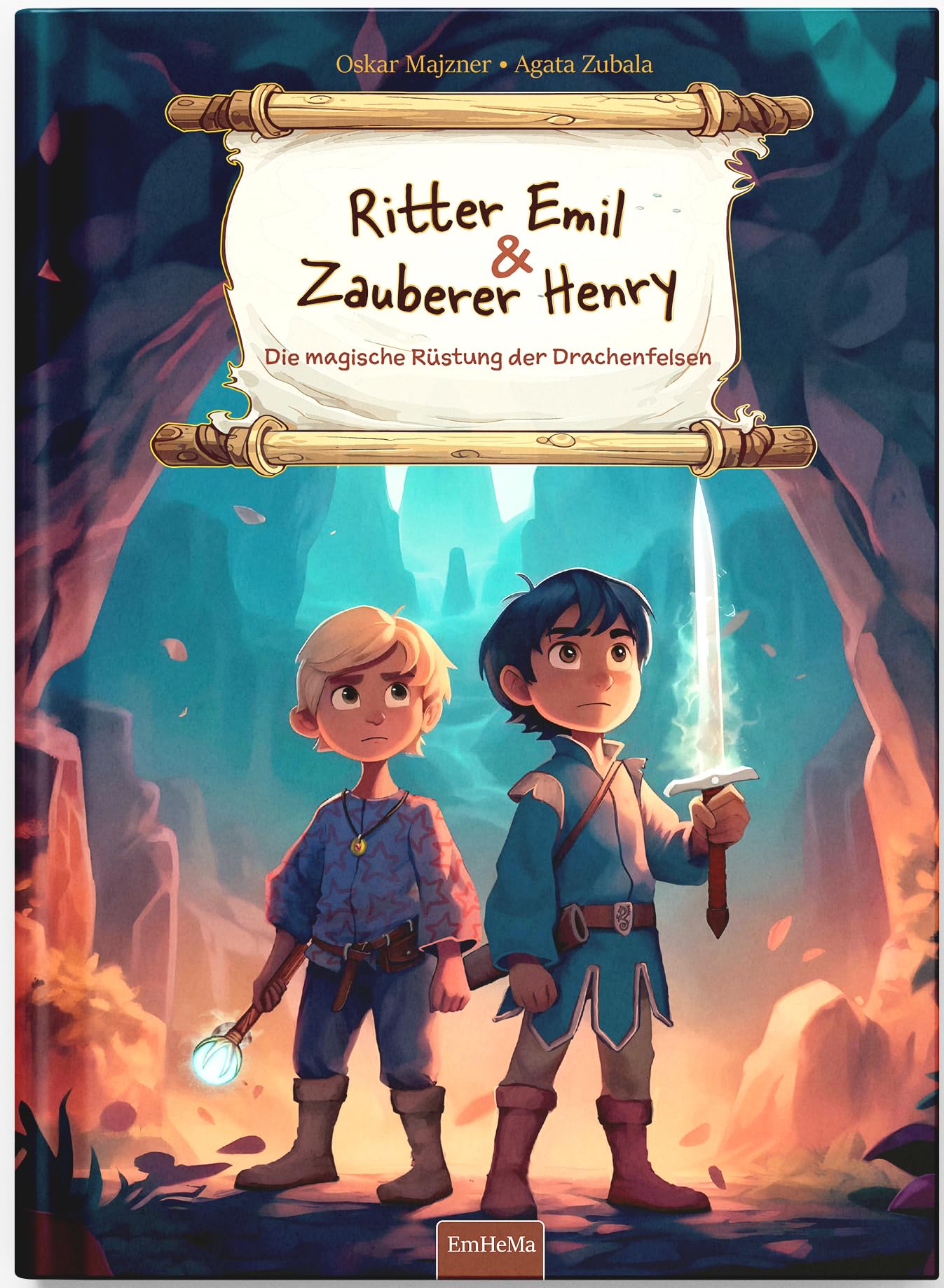 Ritter Emil & Zauberer Henry: Die magische Rüstung der Drachenfelsen: Band 1, Spannendes Vorlesebuch und Bilderbuch für Kinder ab 4-7 Jahren, Perfekt für Gute Nacht Geschichten Novels & Short Stories