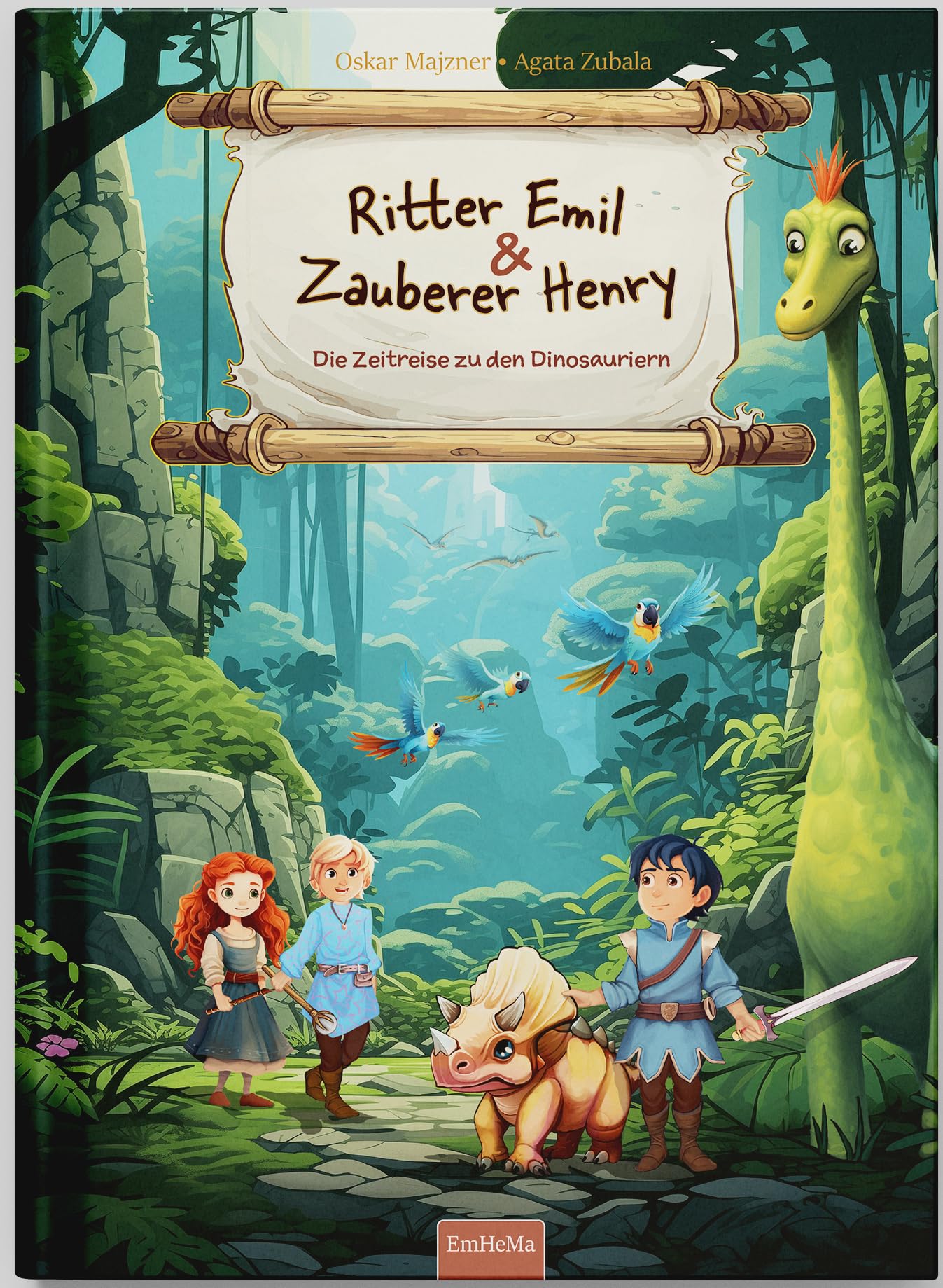 Ritter Emil & Zauberer Henry: Die Zeitreise zu den Dinosauriern: Band 3, Spannendes Vorlesebuch und Bilderbuch für Kinder ab 4-7 Jahren, Perfekt für Gute Nacht Geschichten Novels & Short Stories