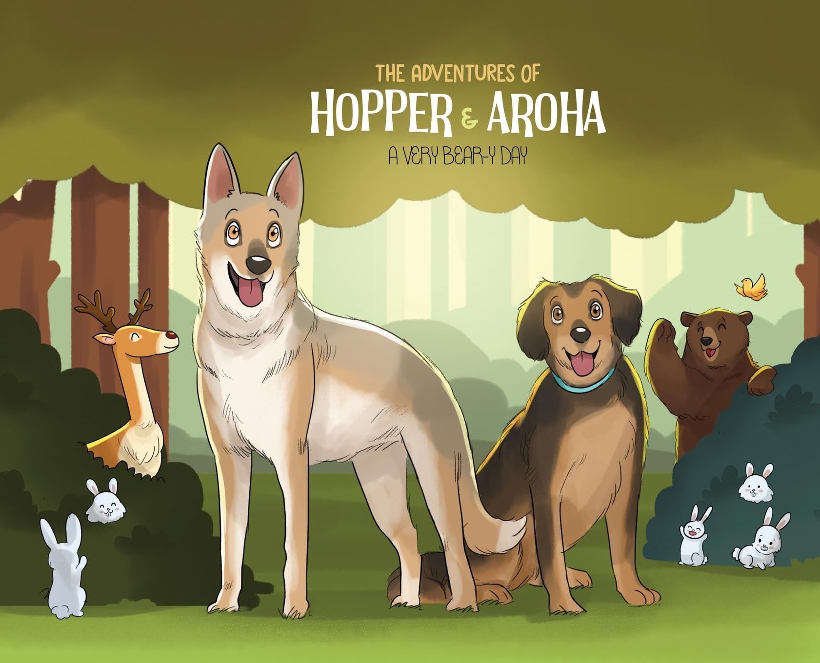 The Adventures of Hopper & Aroha - A Very Bear-y Day Novels & Short Stories
