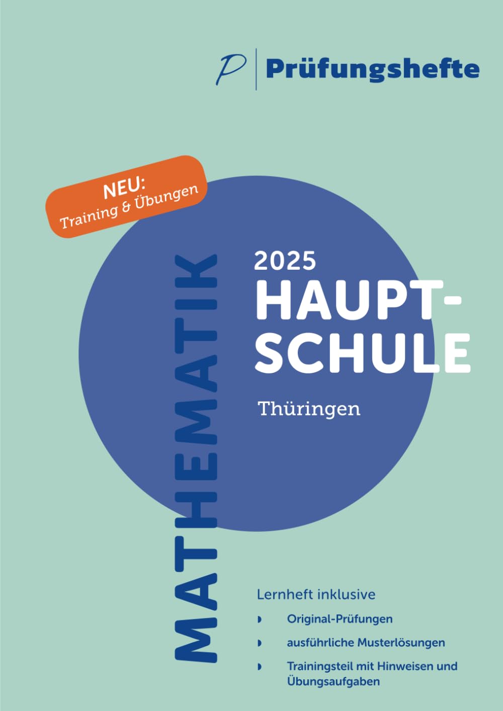 Prüfungsheft & Training - 2025 Mathematik Hauptschule – Thüringen – Original-Prüfungen und Lösungen Study Guides