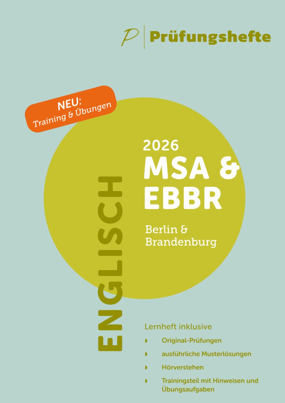Prüfungsheft & Training - 2026 Englisch MSA und eBBR - Berlin und Brandenburg - Original-Prüfungen und Lösungen Foreign Languages ​​& Dictionaries