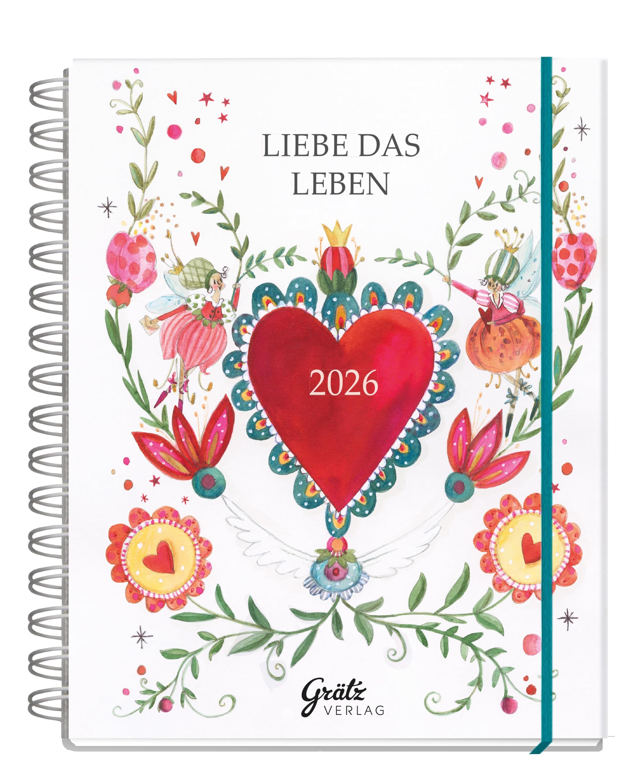 Taschenkalender Liebe das Leben 2026 Film, Art & Culture