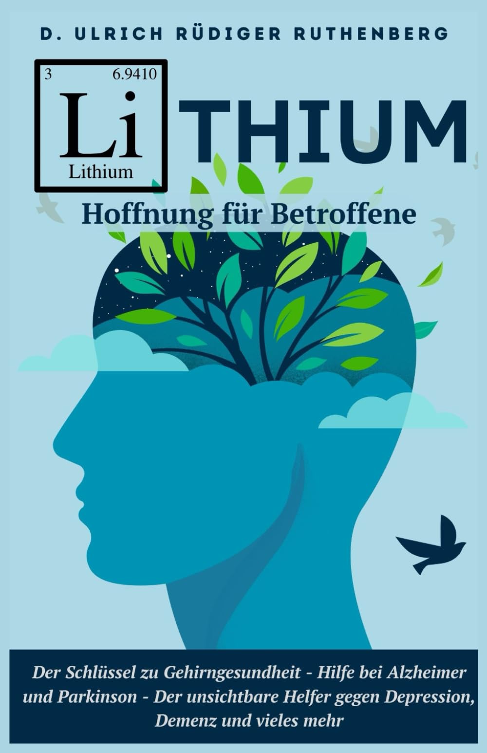Lithium: Der Schlüssel zu Gehirngesundheit - Neue Hoffnung für Betroffene bei Alzheimer und Parkinson - Der unsichtbare Helfer gegen Depression, Demenz und vieles mehr Health, Nutrition & Fitness