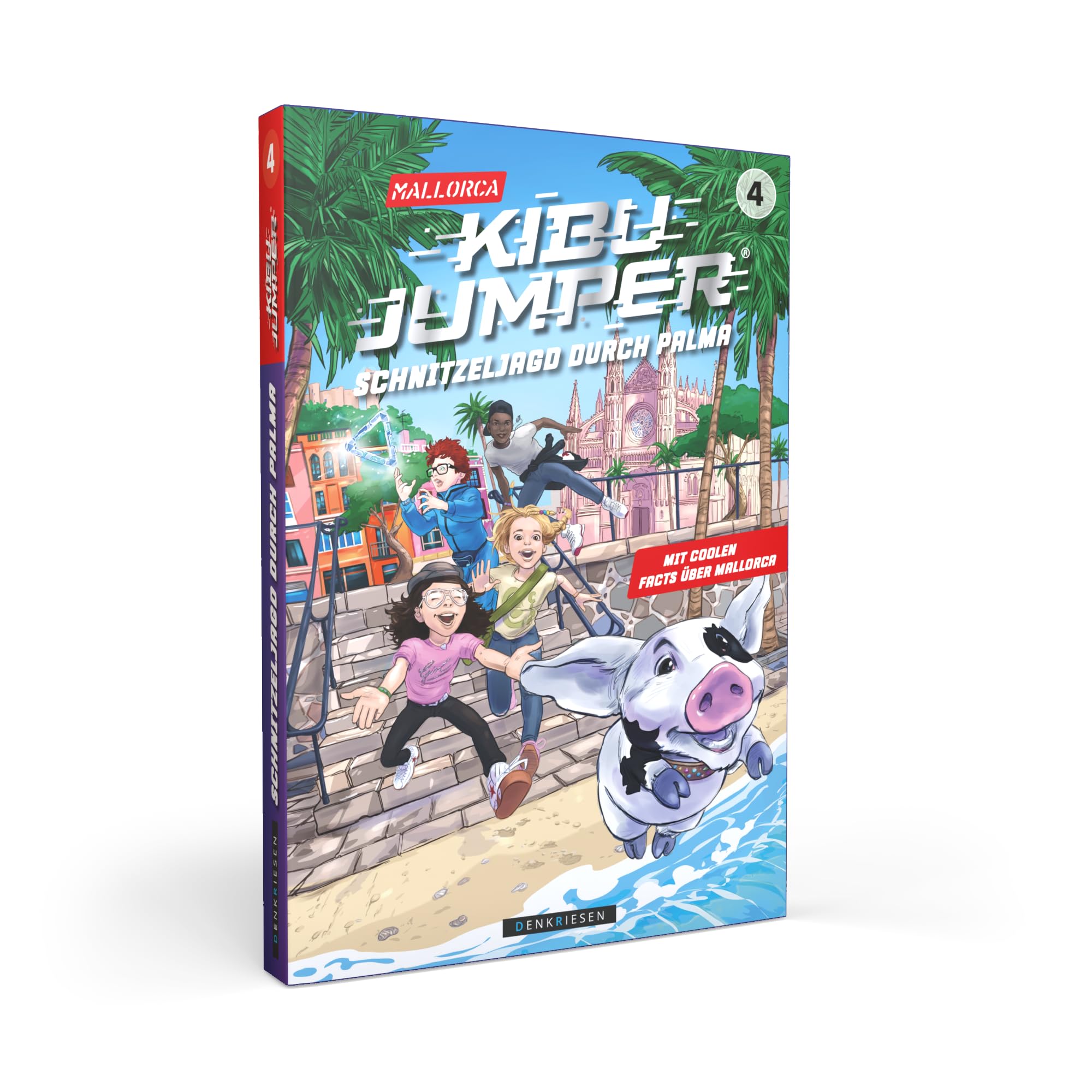 DENKRIESEN - KIBU JUMPER® - Mallorca - "Schnitzeljagd durch Palma" | Band 4 Novels & Short Stories