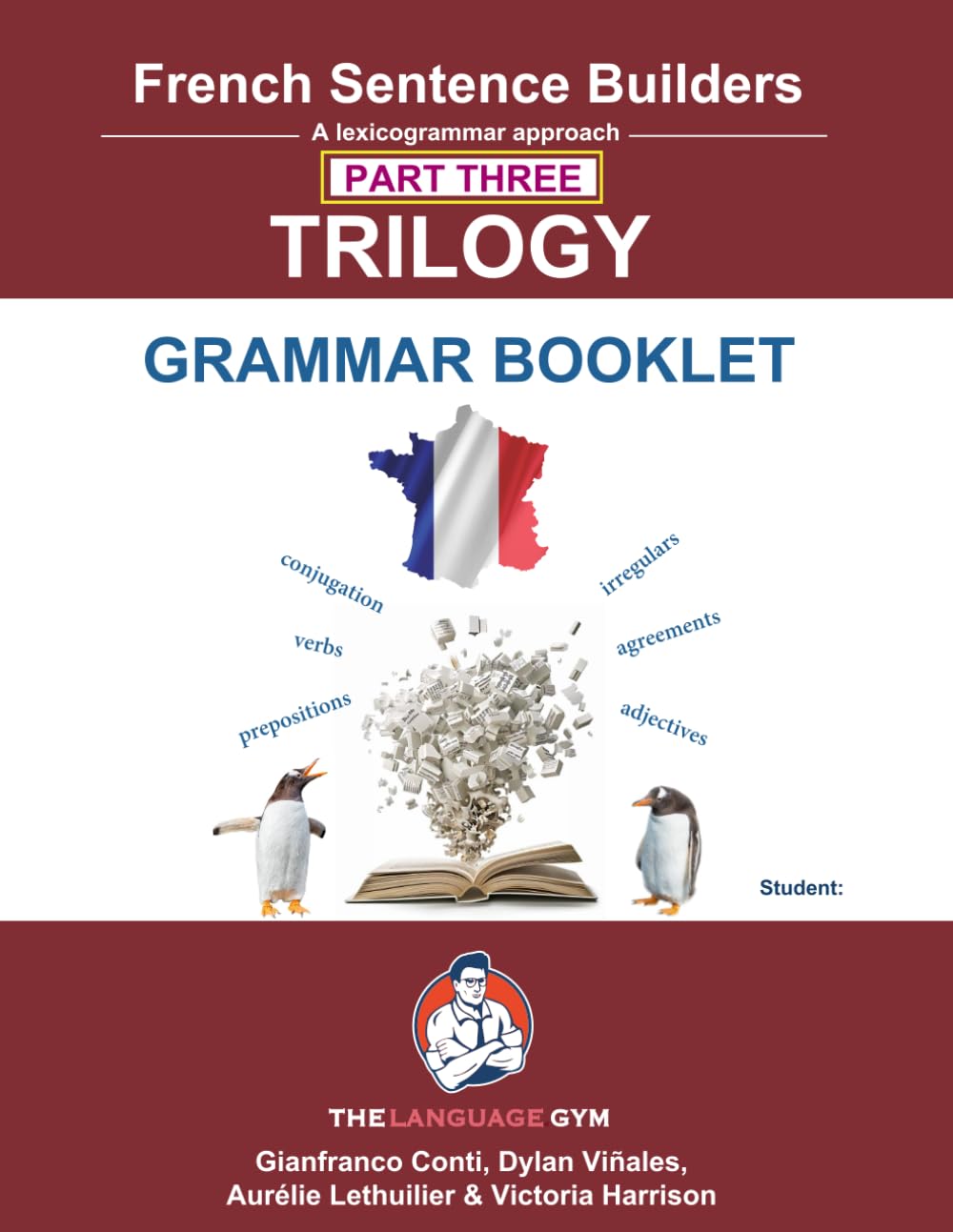 French Trilogy 3 Grammar Book Foreign Languages ​​& Dictionaries