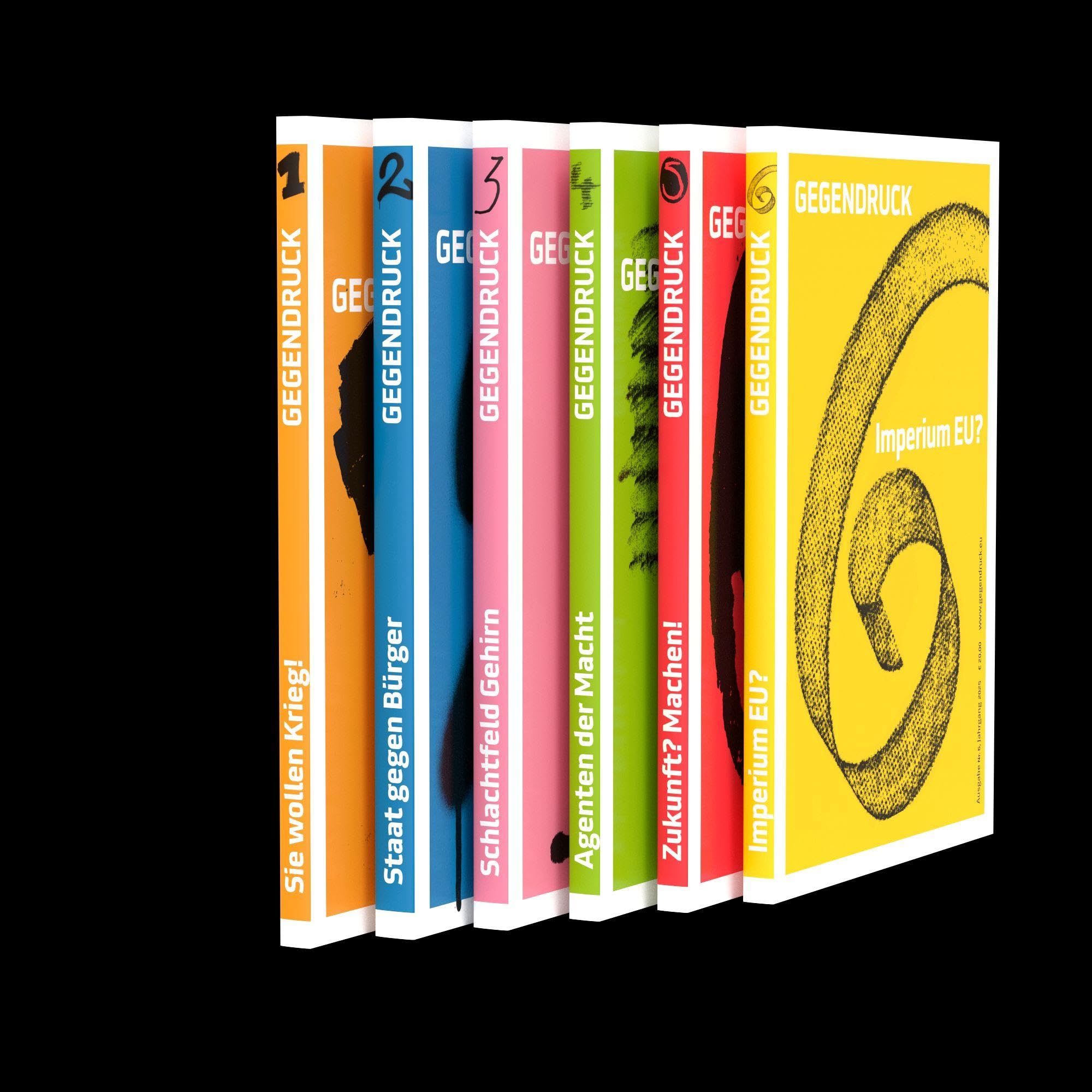Gegendruck. Ausgaben 1 - 6 im Bundle Media & Communication