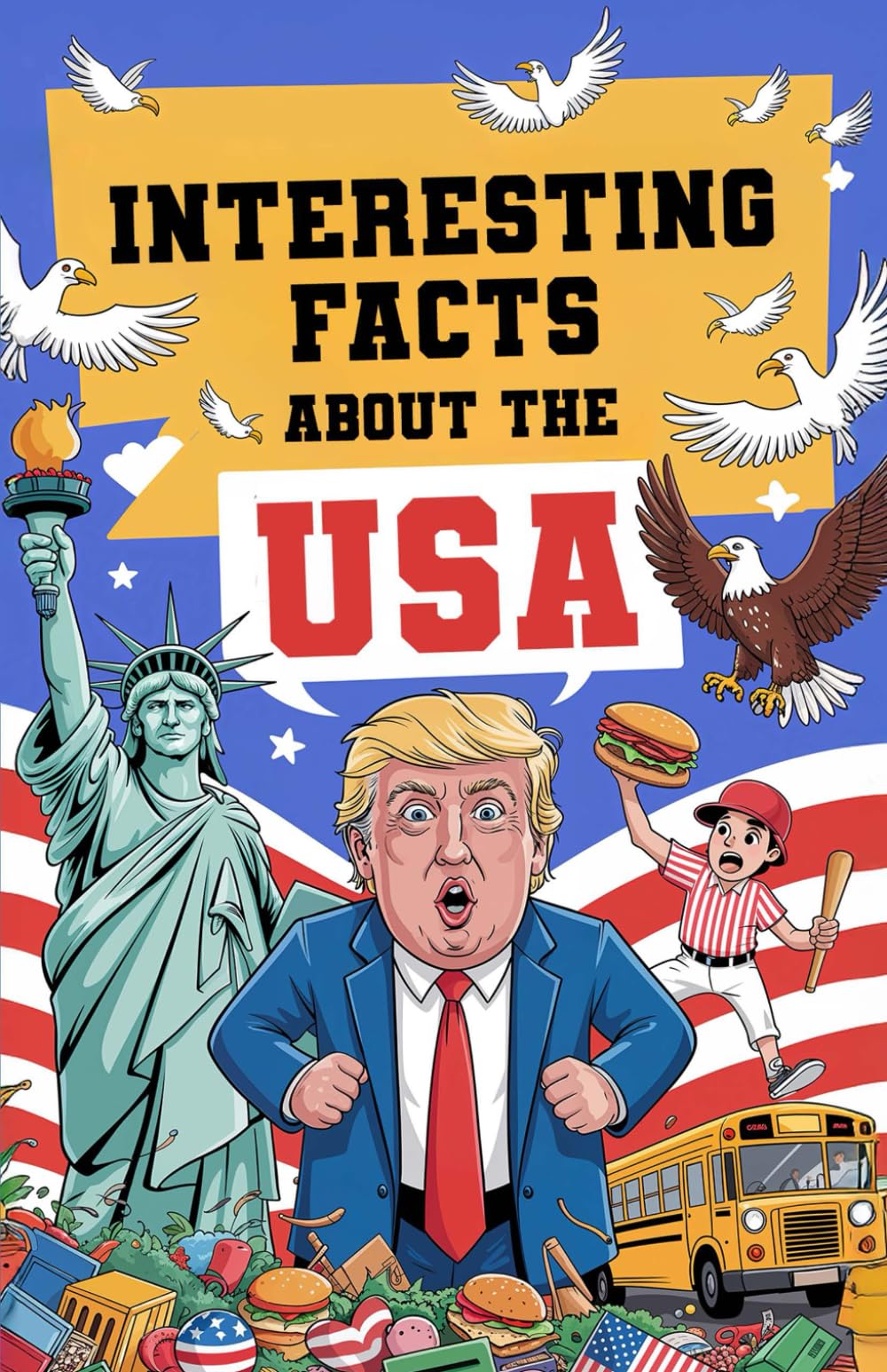 Interesting Facts about the USA - Funny & Interesting History Trivia Book for Adults | Weird American History, Fun Fact Books & Patriotic Gifts for ... Idea (Mind-Blowing Trivia and Facts, Band 12) Social Sciences