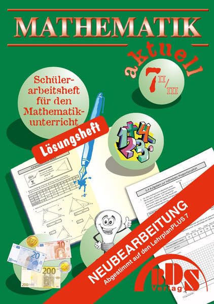 Mathematik 7 II/III aktuell Lösung Mathematics
