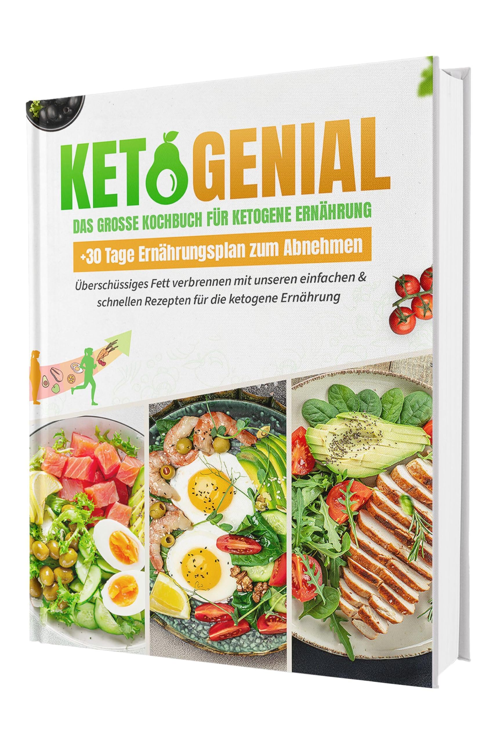 Ketogenial - Das große Keto Kochbuch XXL: Über 100 einfache & schnelle Rezepte mit Farbfotos | Fett verbrennen mit Genuss - Ketogene Ernährung & Keto-Diät leicht gemacht Social Sciences