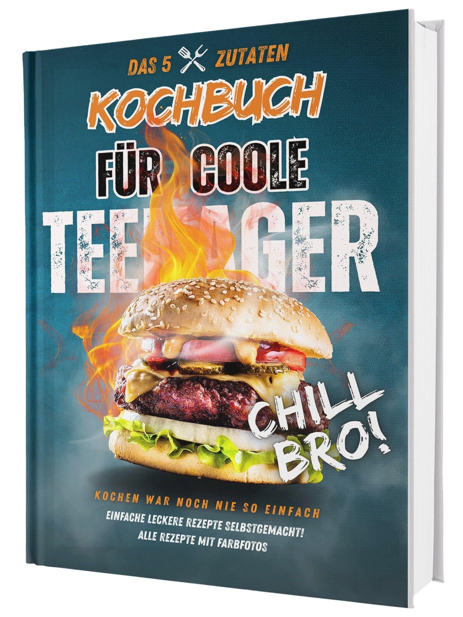 #SoloChefs: Das 5-Zutaten-Kochbuch für coole Teenager - einfache & richtig leckere Rezepte zum Loslegen! Mit Farbfotos im stabilen Hardcover. Leisure, Home & Garden