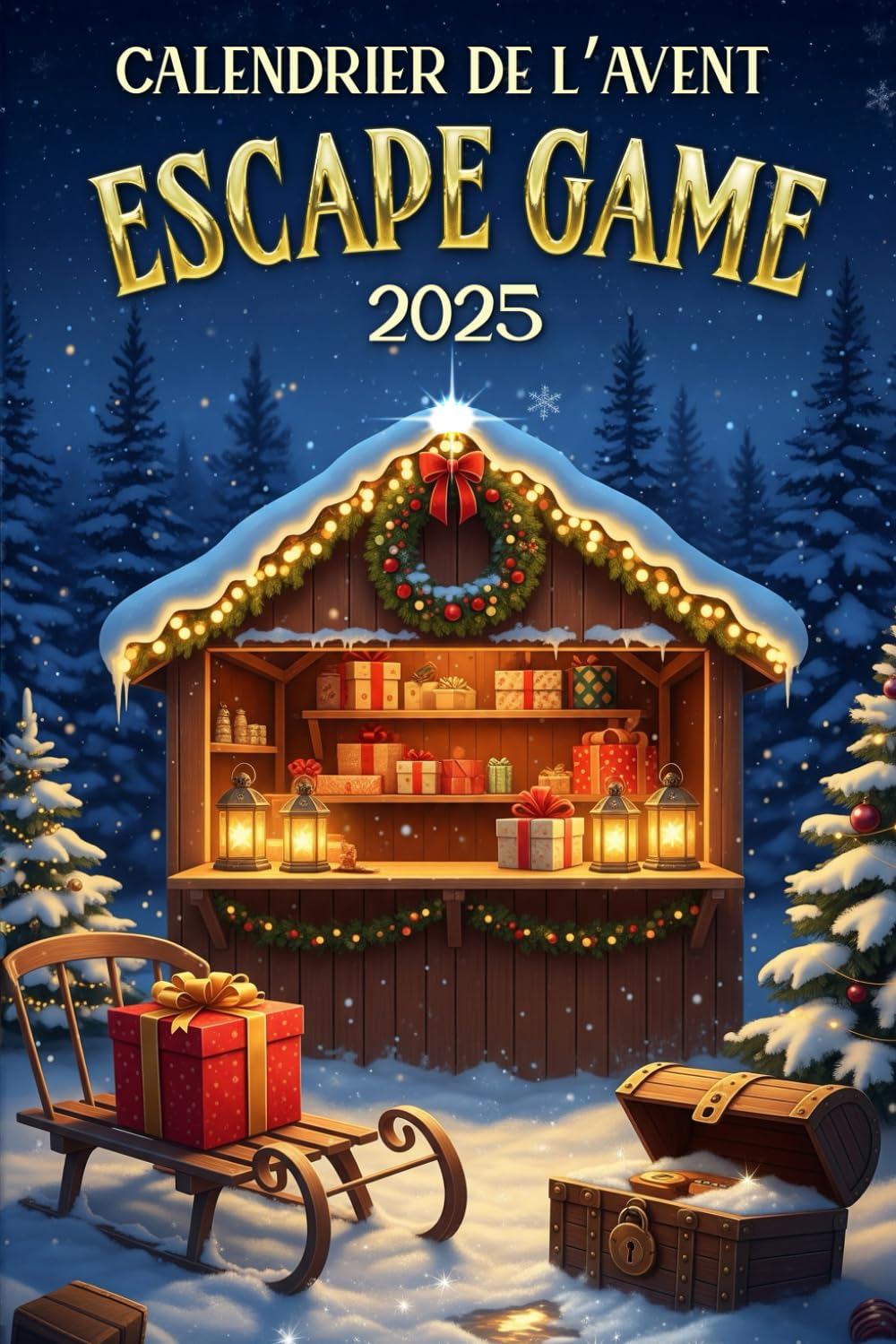 Calendrier de l’Avent Escape Game 2025: 24 défis de réflexion et casse-têtes pour une aventure magique de Noël Travel Guides