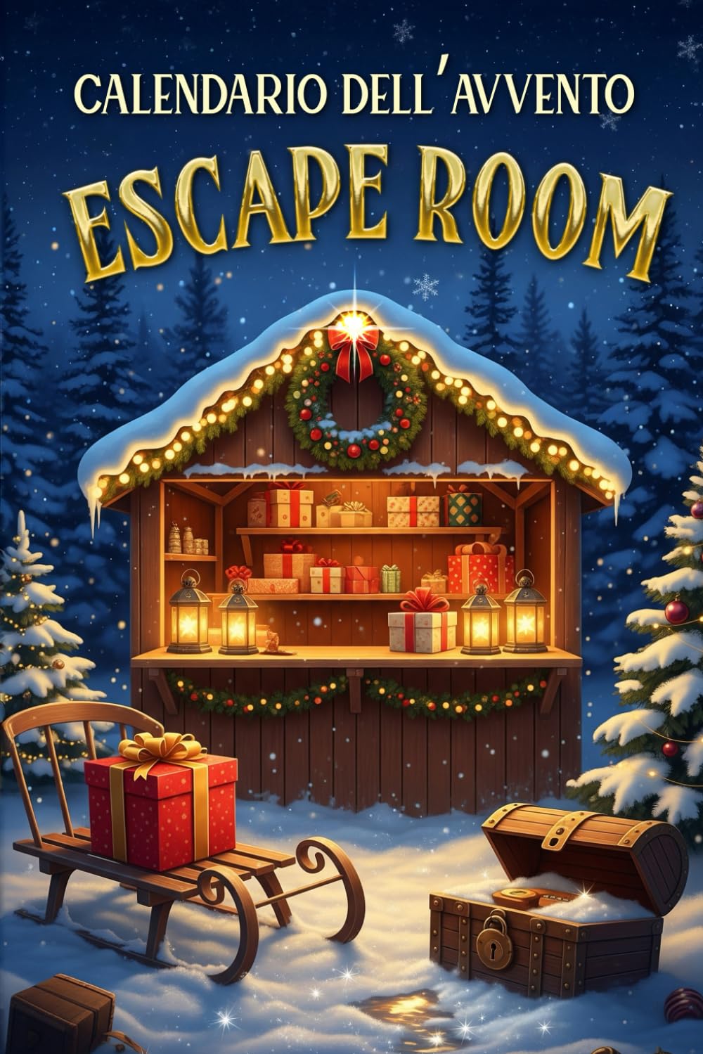 Calendario dell’Avvento Escape Room 2025: 24 enigmi e rompicapi fino a Natale (logica, ingegno e divertimento) per un’Avvento magico Essays & Short Stories