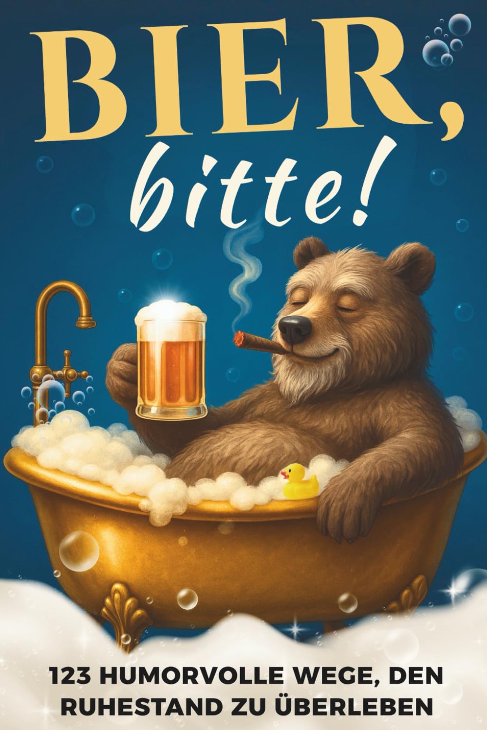 Bier, bitte! 123 humorvolle Wege, den Ruhestand zu überleben - Lustiges Geschenk für Männer Humour & Satire