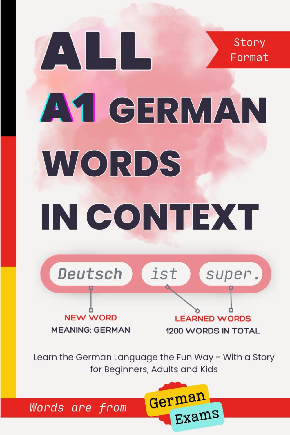 All A1 German Words in Context: Learn the German Language the Fun Way - With a Story for Beginners, Adults and Kids. Words are from Goethe and TELC ... exams (All German Words in Context, Band 1) Drama