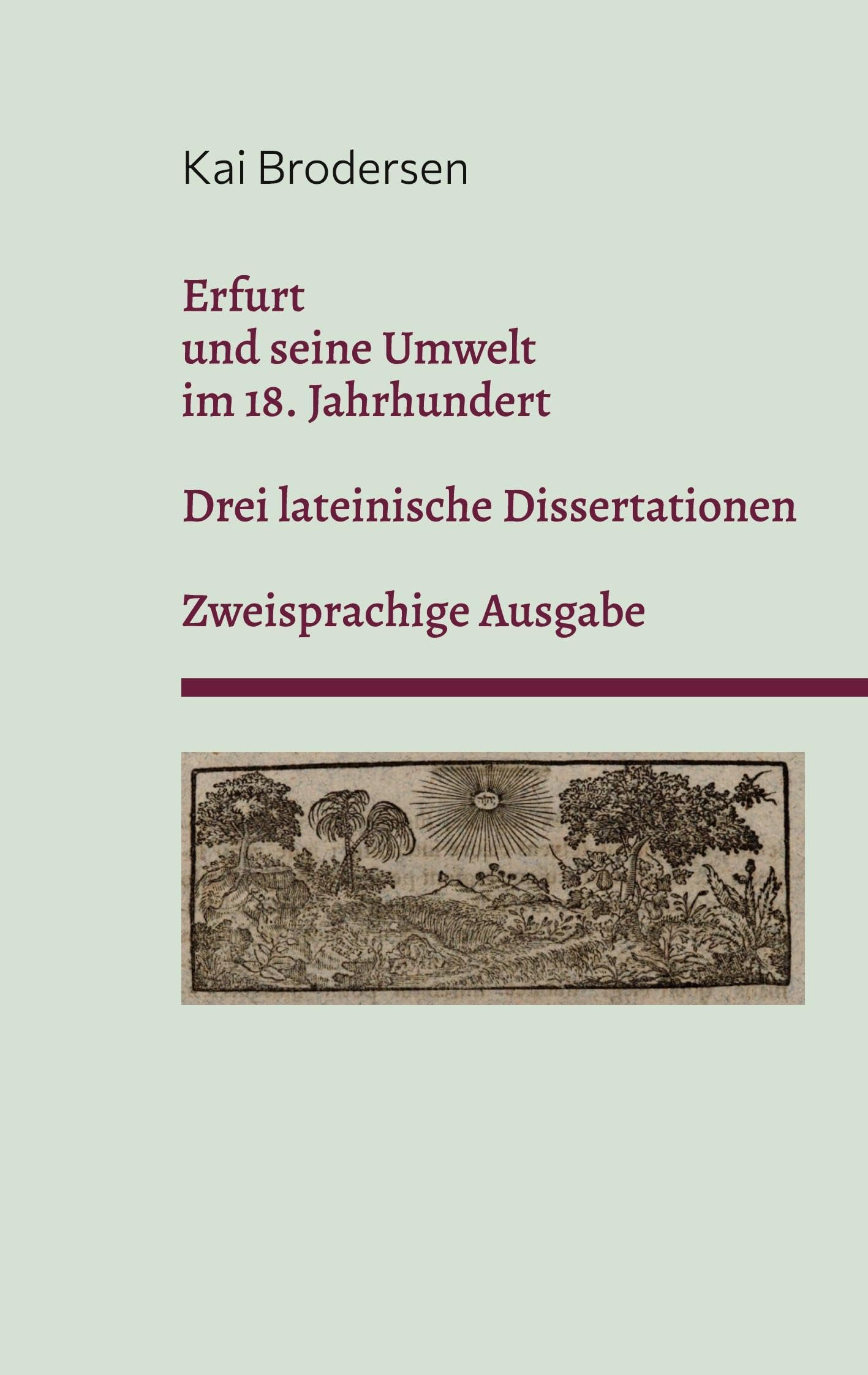 Erfurt  und seine Umwelt im 18. Jahrhundert Geology & Geography