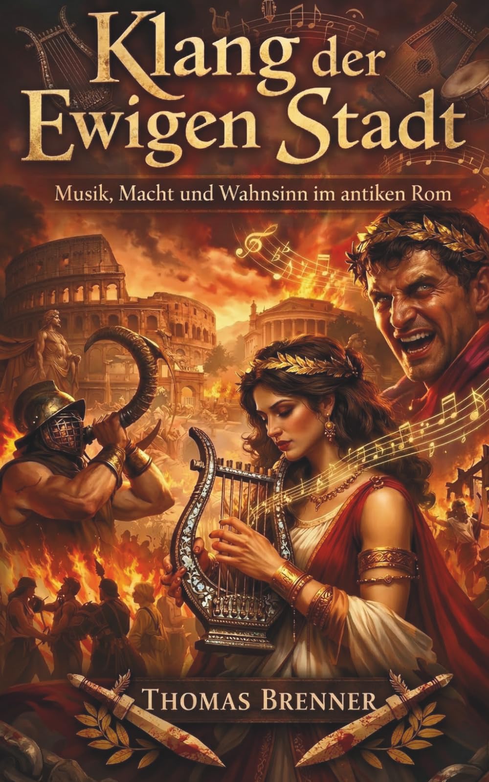 Klang der Ewigen Stadt: Musik, Macht und Wahnsinn im antiken Rom Historical Fiction