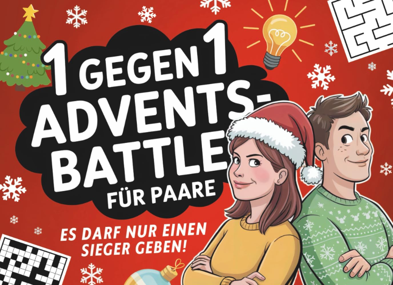 1 gegen 1 Advents-Battle für Paare: Lustiger Adventskalender für Paare, Frauen & Männer mit 24 Tagen voller Challenges, Rätseln & Spaß! Lifestyle