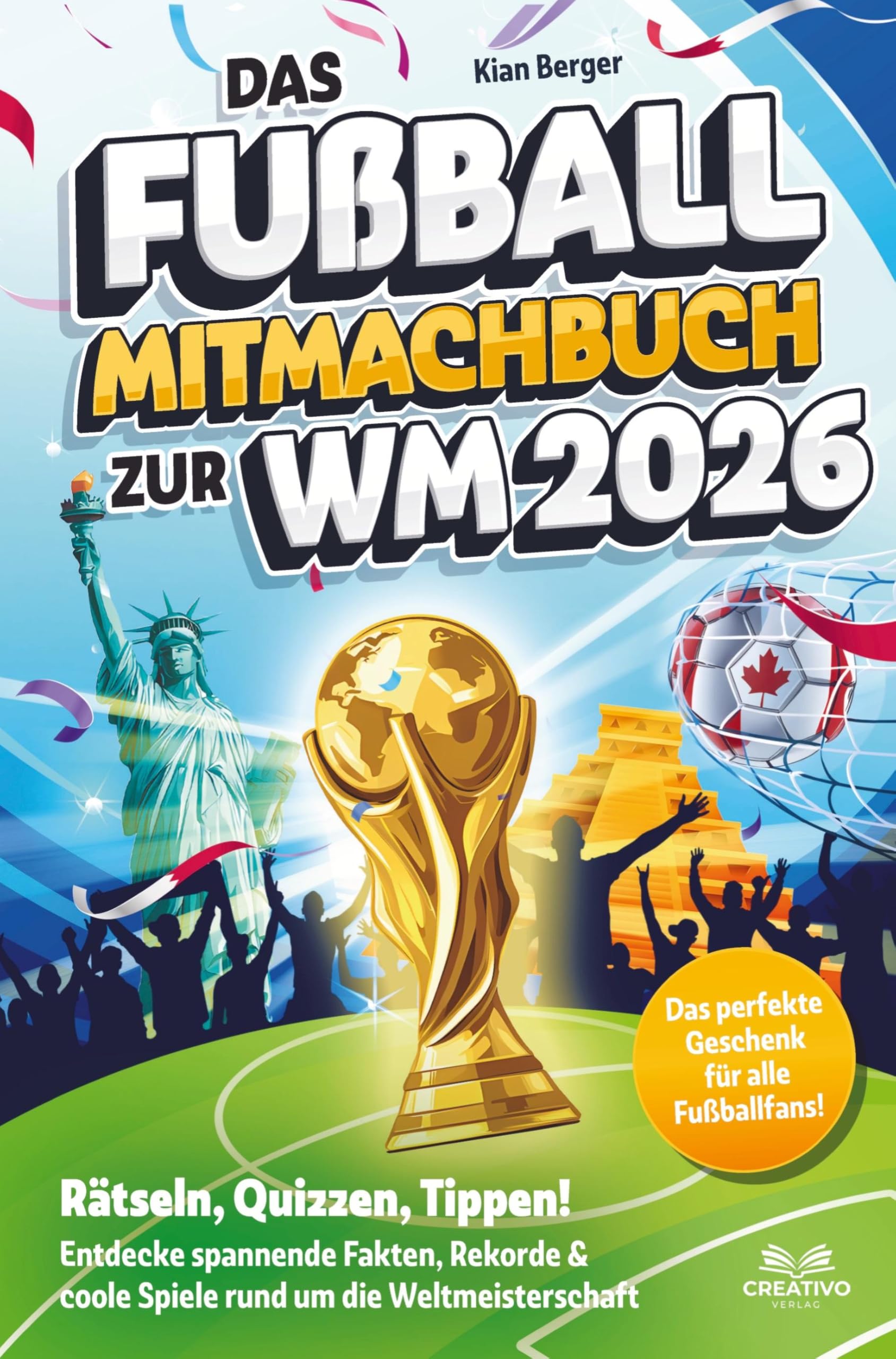 Das Fußball Mitmachbuch zur WM 2026 Children's books