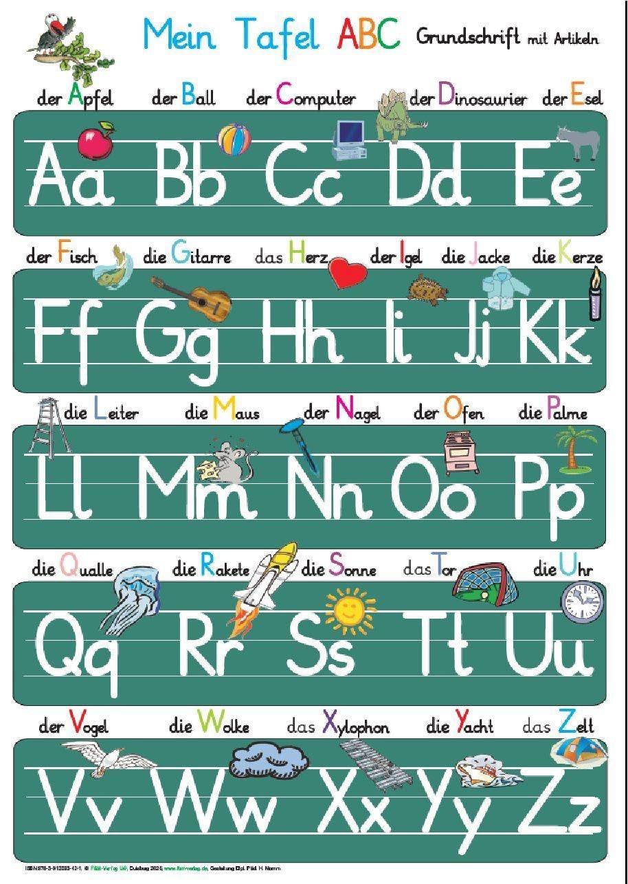 Mein Tafel-ABC in Grundschrift mit Artikeln Lifestyle