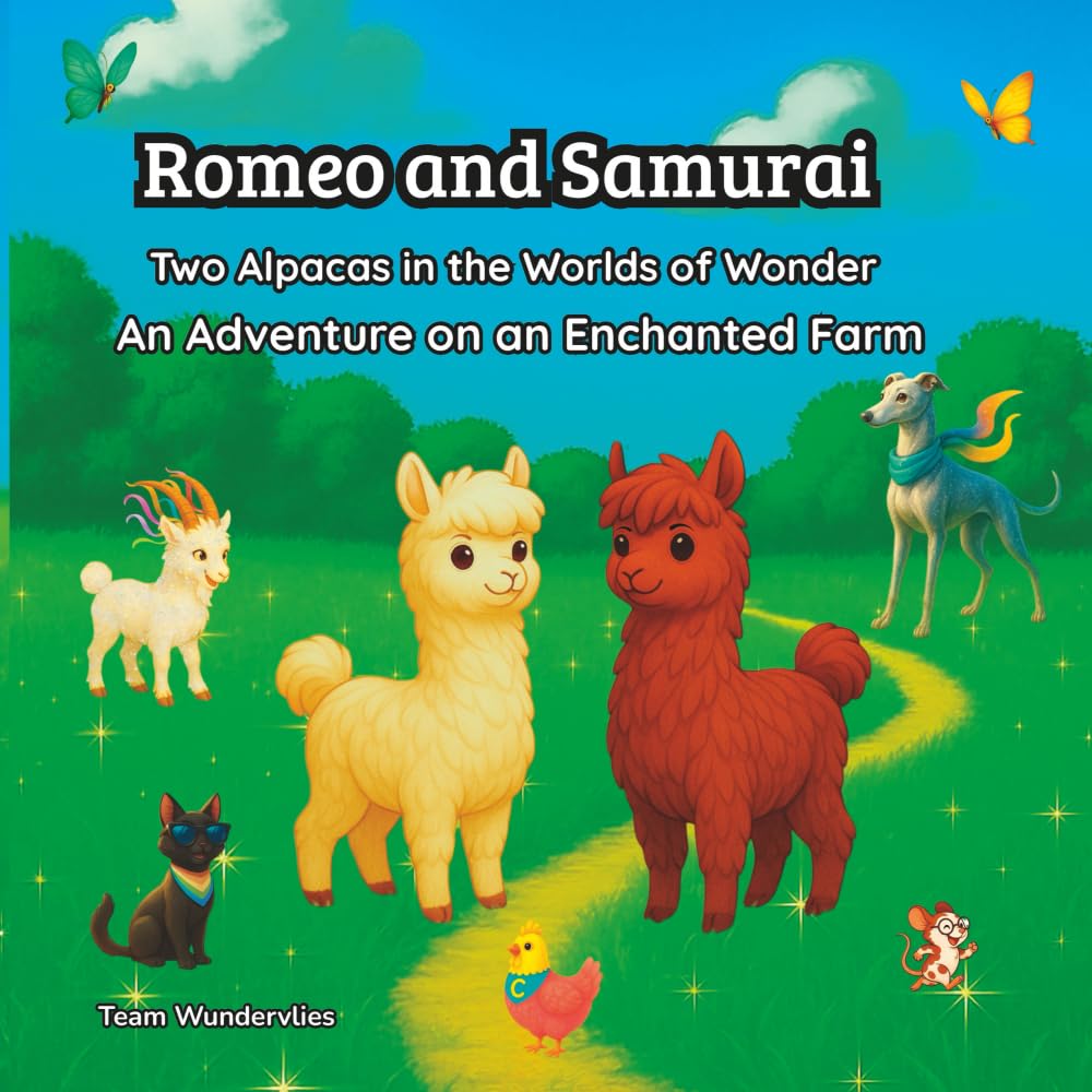 Romeo and Samurai - Two Alpacas in the Worlds of Wonder Novels & Short Stories