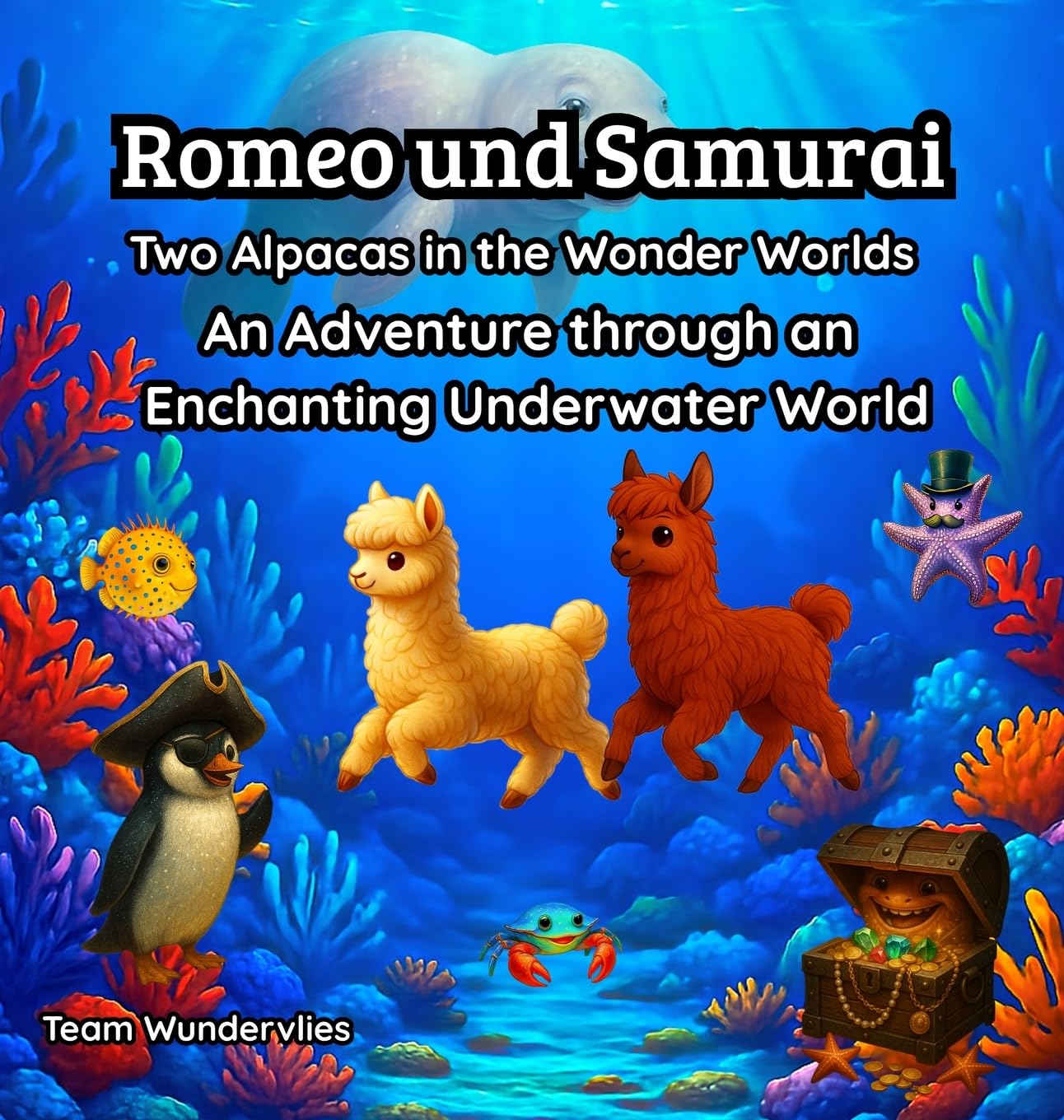 Romeo und Samurai Two Alpacas in the Wonder Worlds - An Adventure through an  Enchanting Underwater World Novels & Short Stories