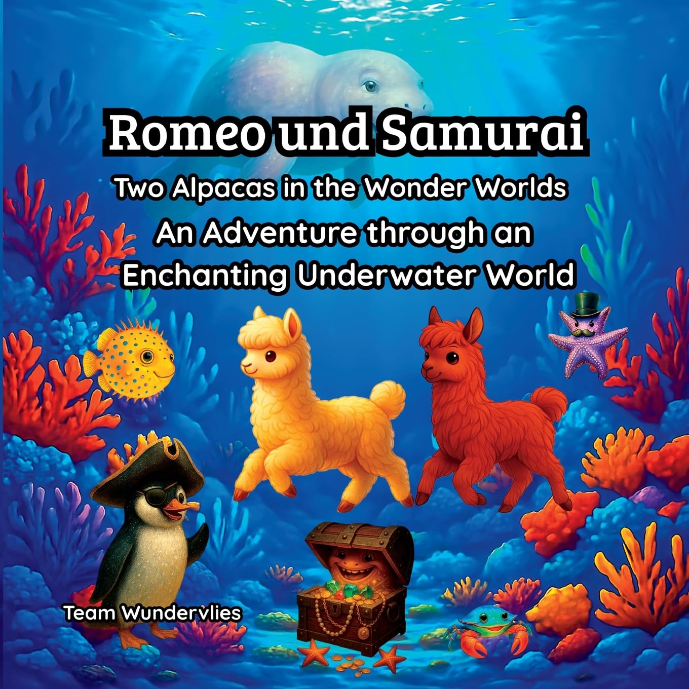 Romeo und Samurai Two Alpacas in the Wonder Worlds - An Adventure through an  Enchanting Underwater World Novels & Short Stories
