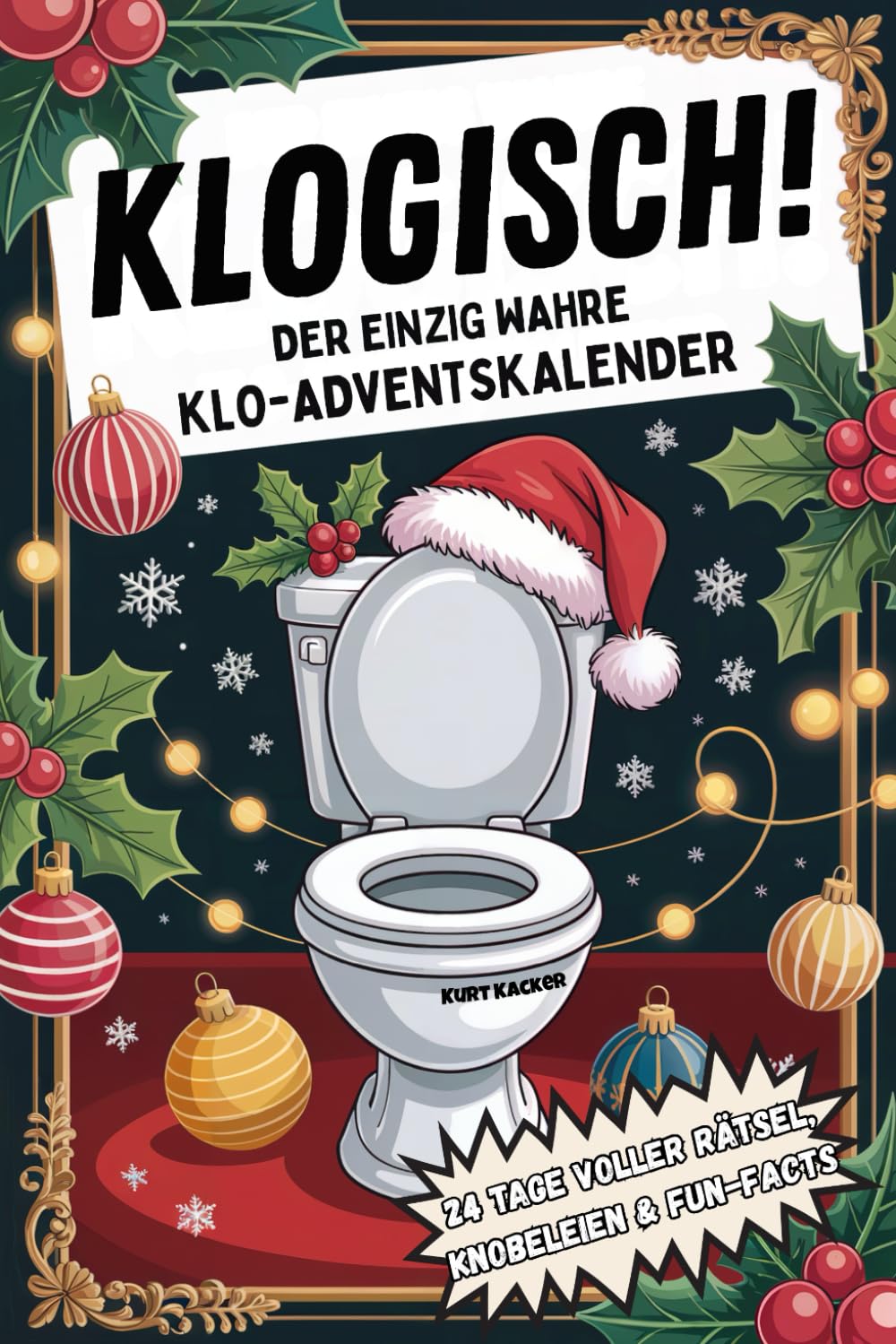 Klogisch! – Der einzig wahre Klo-Adventskalender: 24 Tage voller Rätsel, Knobeleien & Fun-Facts für besinnliche Geschäfte im Advent. Abwischen freiwillig! Lifestyle