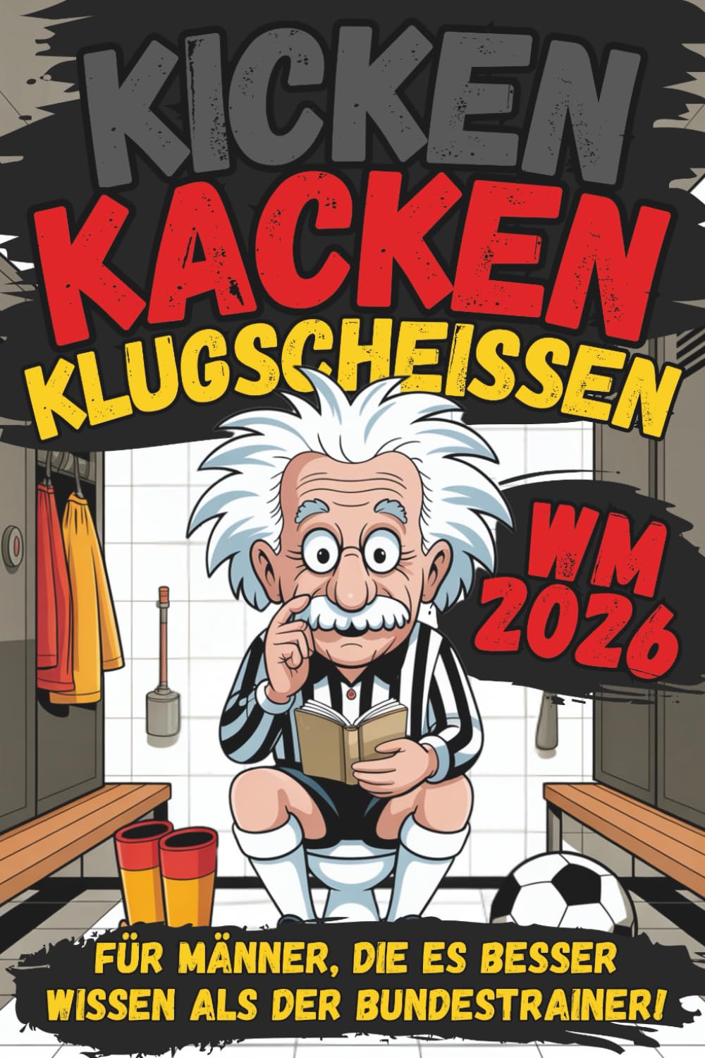 Kicken, Kacken und Klugscheißen: Für Männer, die es besser wissen als der Bundestrainer! - Das ultimative Fußballbuch für Klugscheißer Memories