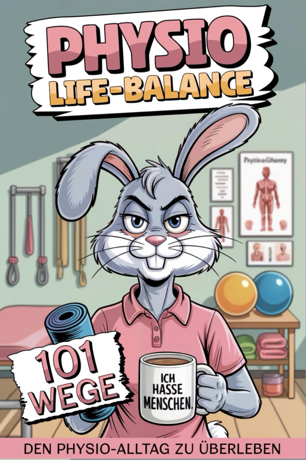 Physio-Life-Balance 101 Wege den Physio-Alltag zu überleben - das lustige Anti-Stress Buch für Physiotherapeuten für den täglichen Praxiswahnsinn Medicine