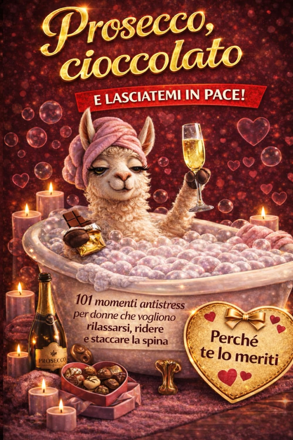 Prosecco, cioccolato e lasciatemi in pace! 101 momenti antistress per donne che vogliono rilassarsi, ridere e staccare la spina | Il regalo perfetto per donne book