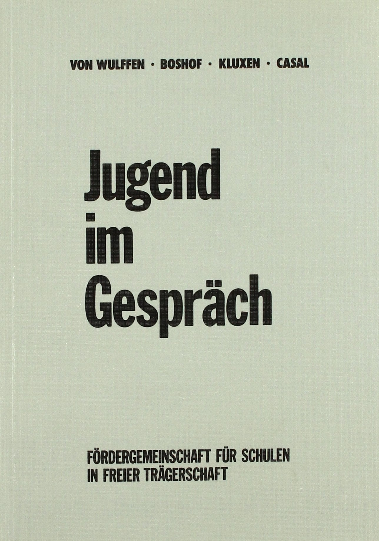 Jugend im Gespräch Books
